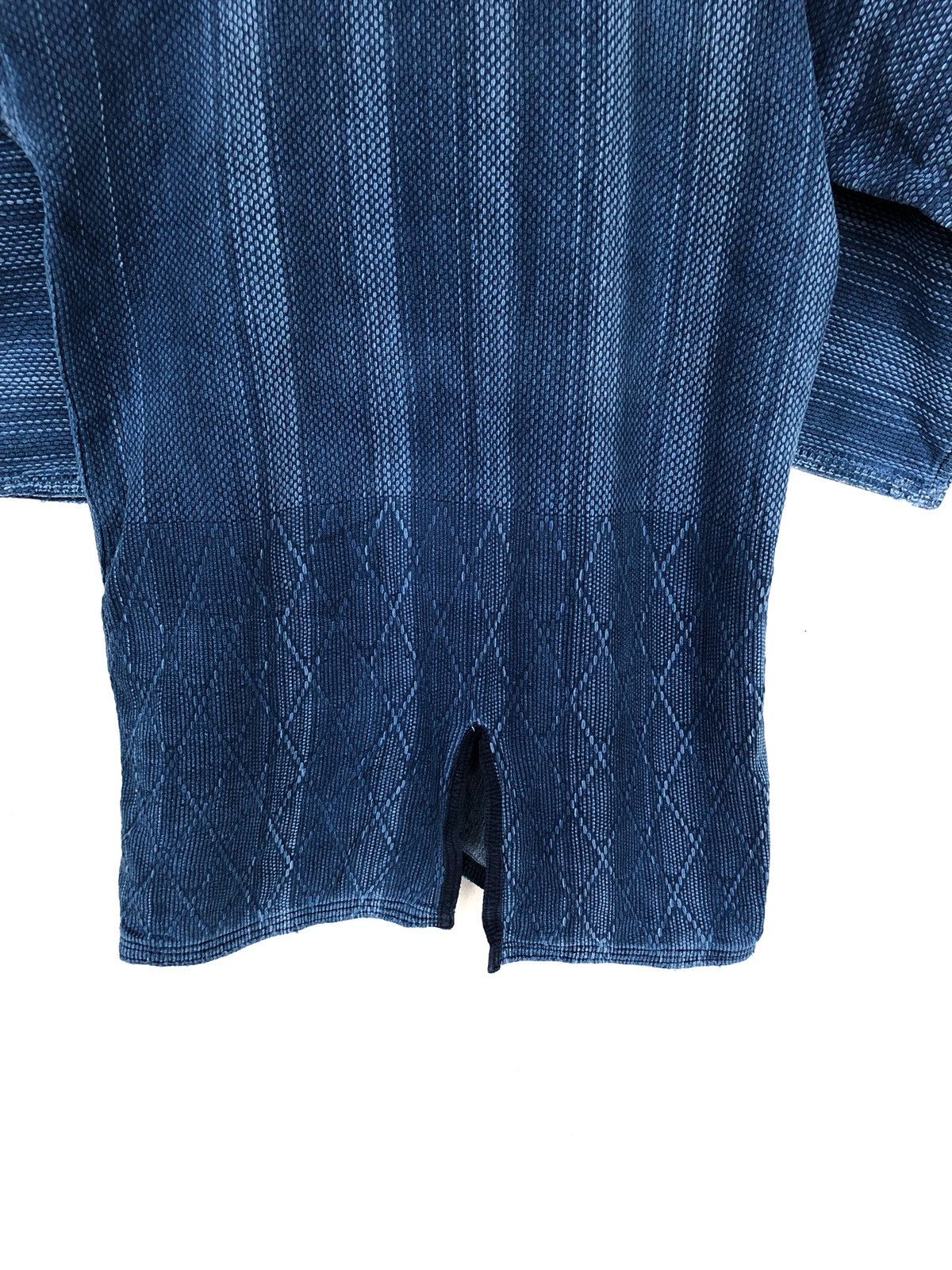 Indigo INSANE🔥🇯🇵 Noragi Sashiko Stitch Distressed Jacket Size US M / EU 48-50 / 2 - 9 Thumbnail
