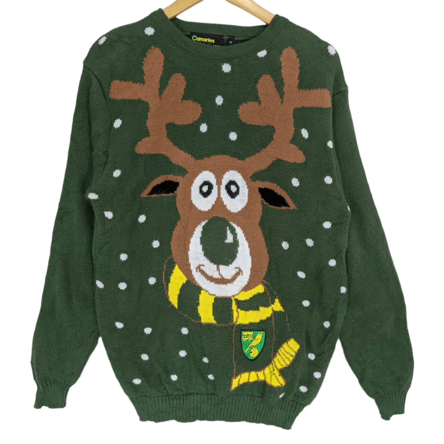 Other CANARIES Norwich City Football Club Christmas Knitwear Size US M / EU 48-50 / 2 - 2 Thumbnail