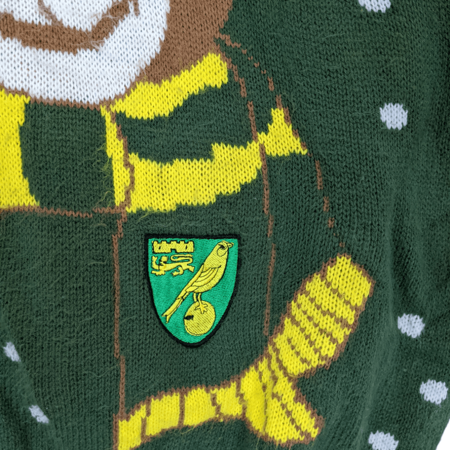 Other CANARIES Norwich City Football Club Christmas Knitwear Size US M / EU 48-50 / 2 - 7 Thumbnail