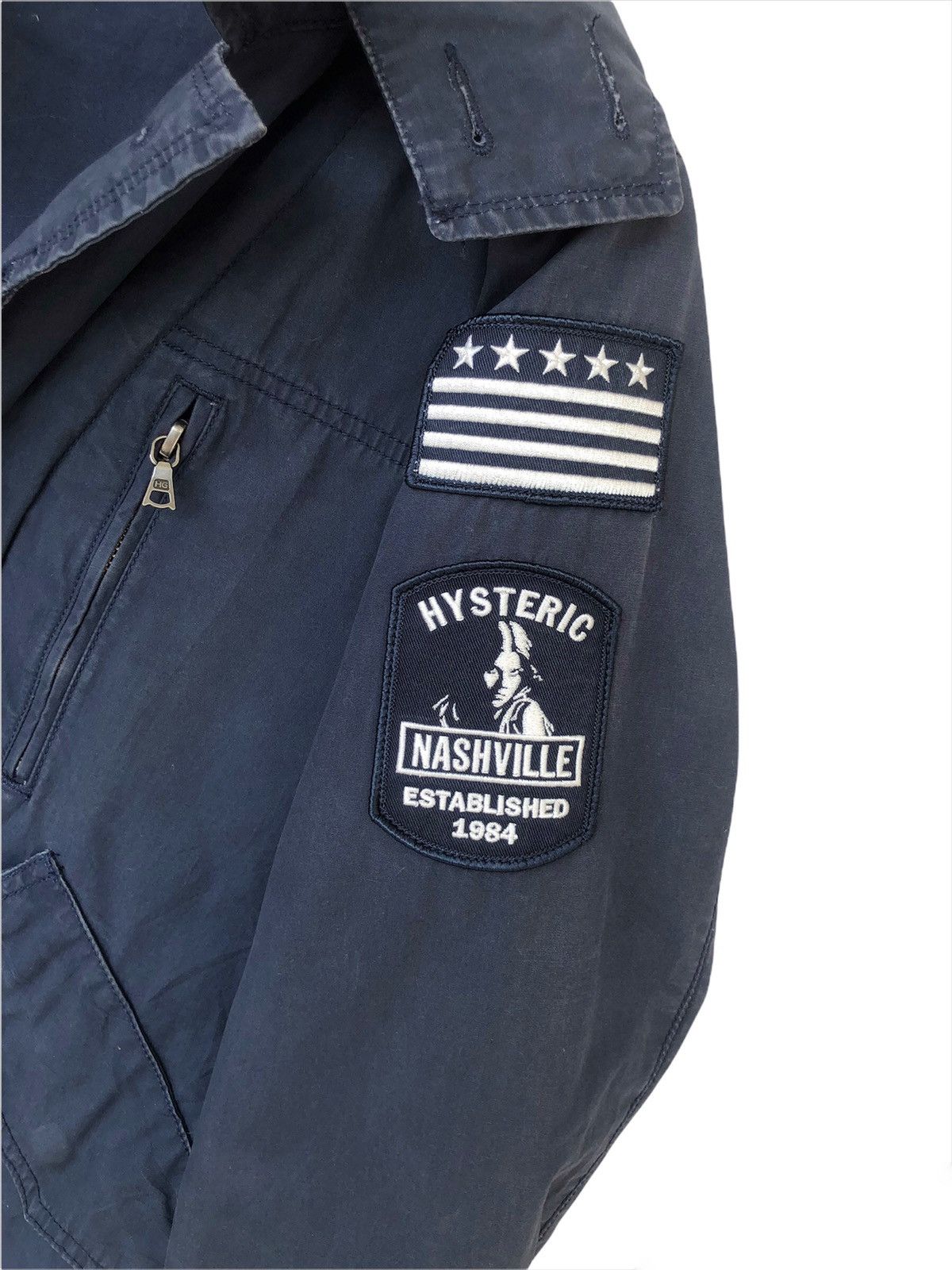 Hysteric Glamour 90s Hysteric Glamour Patches Military Field Jacket Size US S / EU 44-46 / 1 - 3 Thumbnail