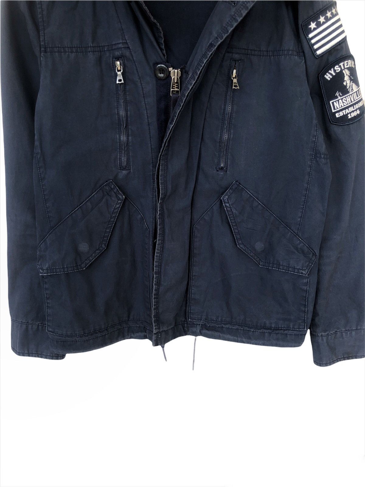 Hysteric Glamour 90s Hysteric Glamour Patches Military Field Jacket Size US S / EU 44-46 / 1 - 4 Thumbnail