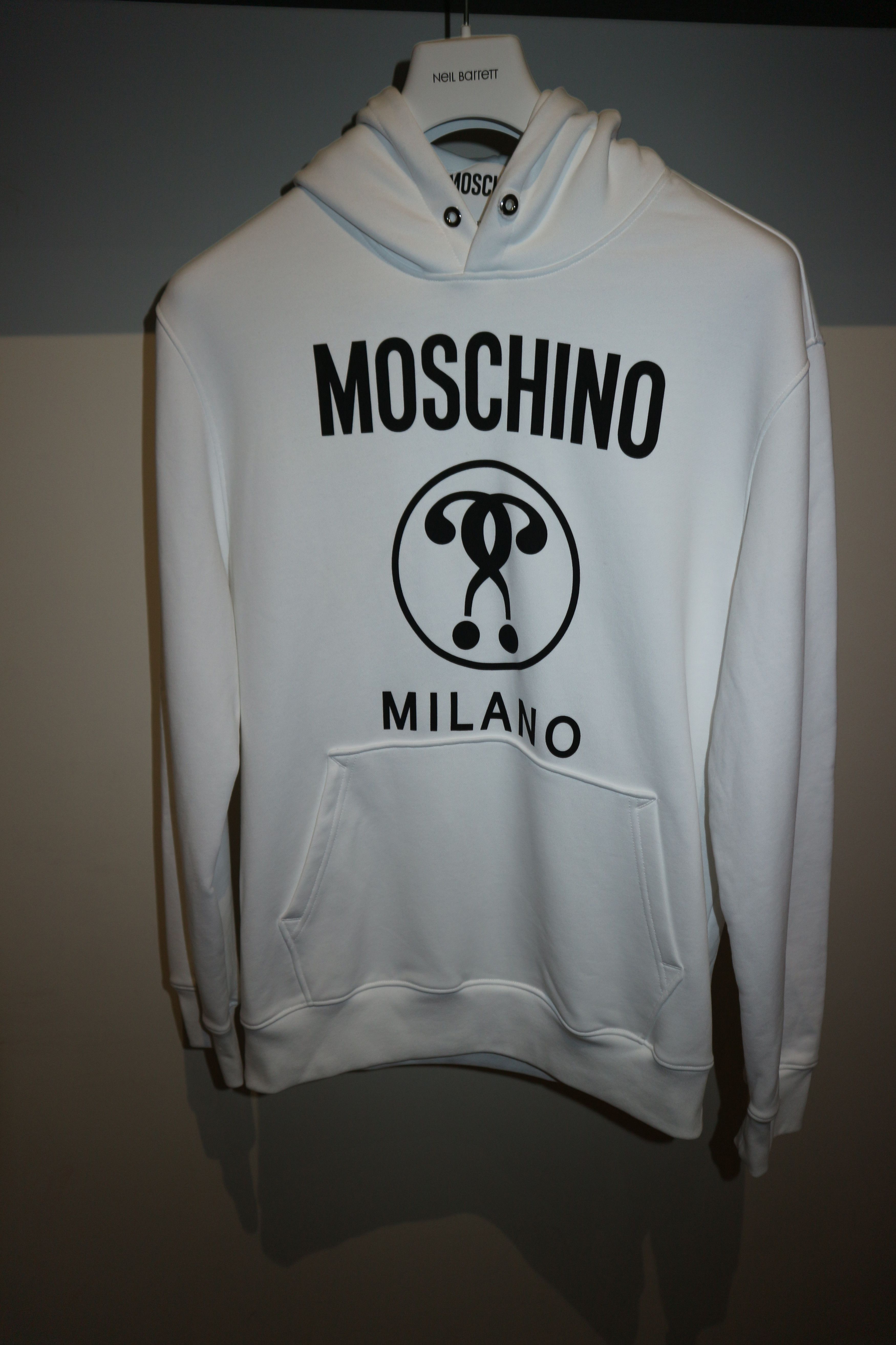 Moschino Logo print oversized hoodie Size US S / EU 44-46 / 1 - 1 Thumbnail