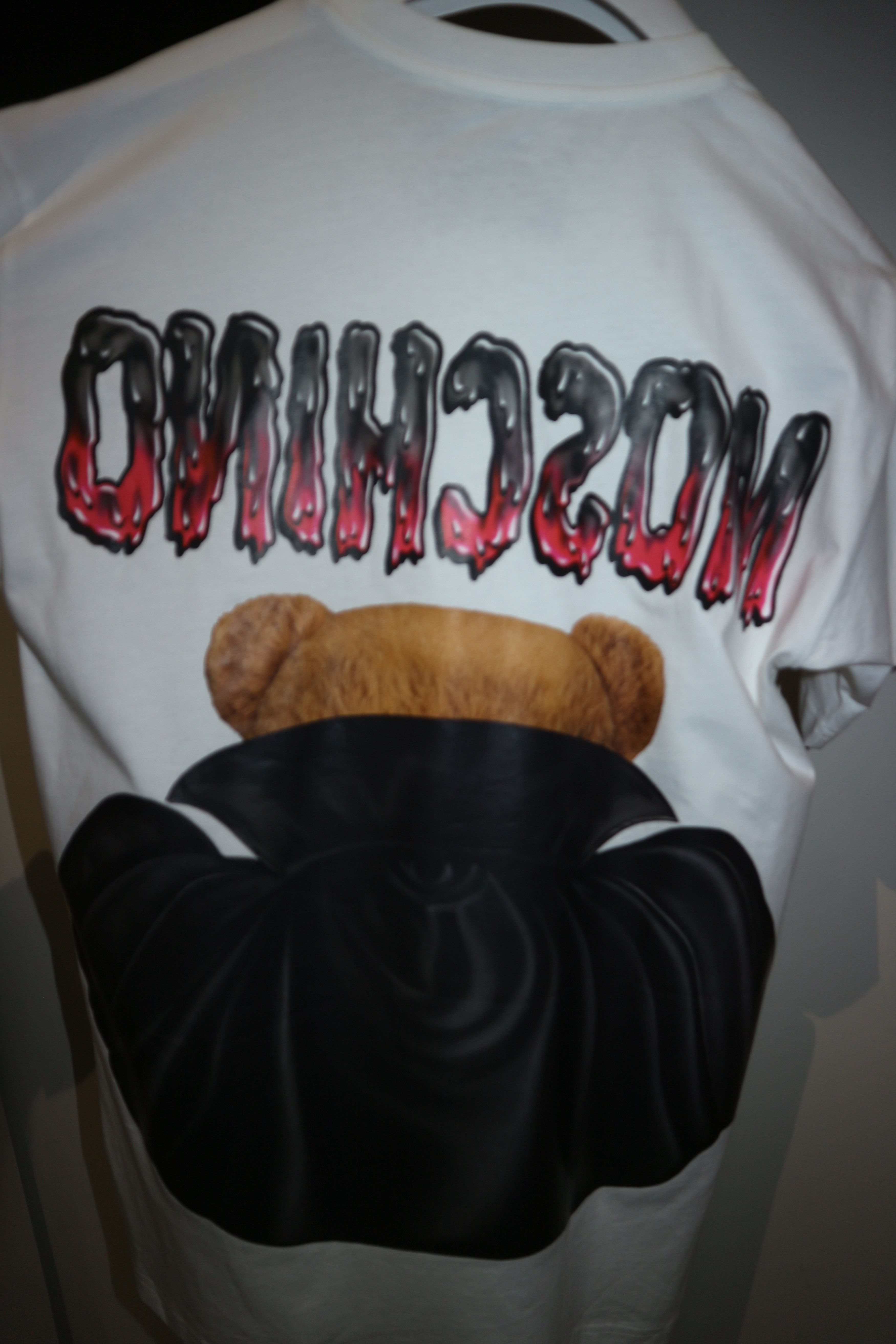 Moschino Teddy bear Vampire print t-shirt Size US XXS / EU 40 - 6 Thumbnail