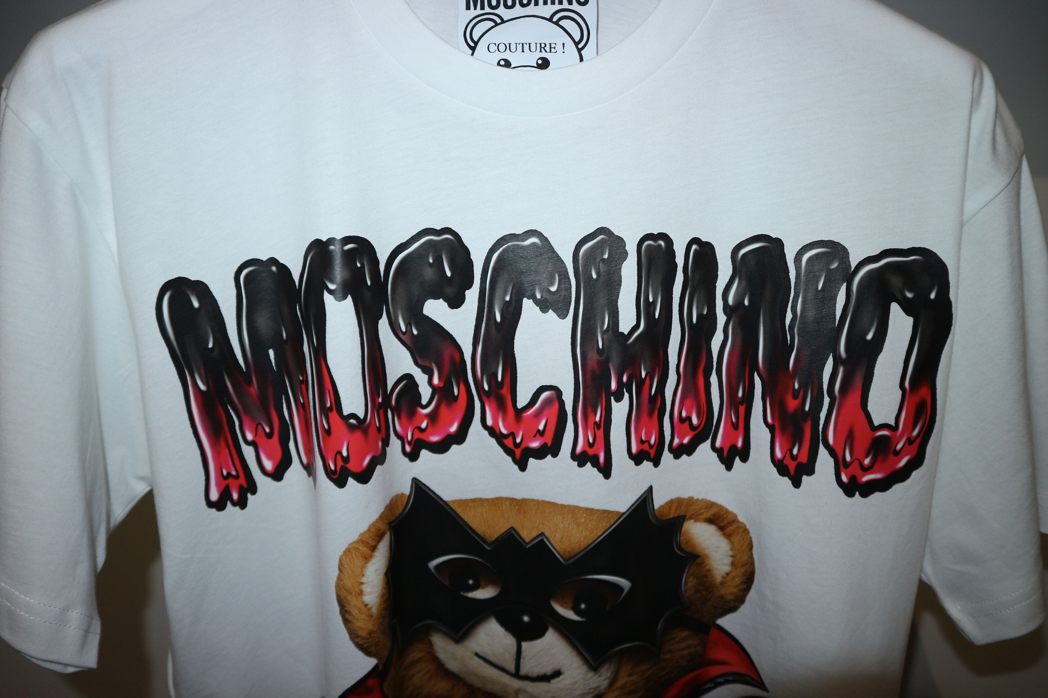 Moschino Teddy bear Vampire print t-shirt Size US XXS / EU 40 - 2 Thumbnail