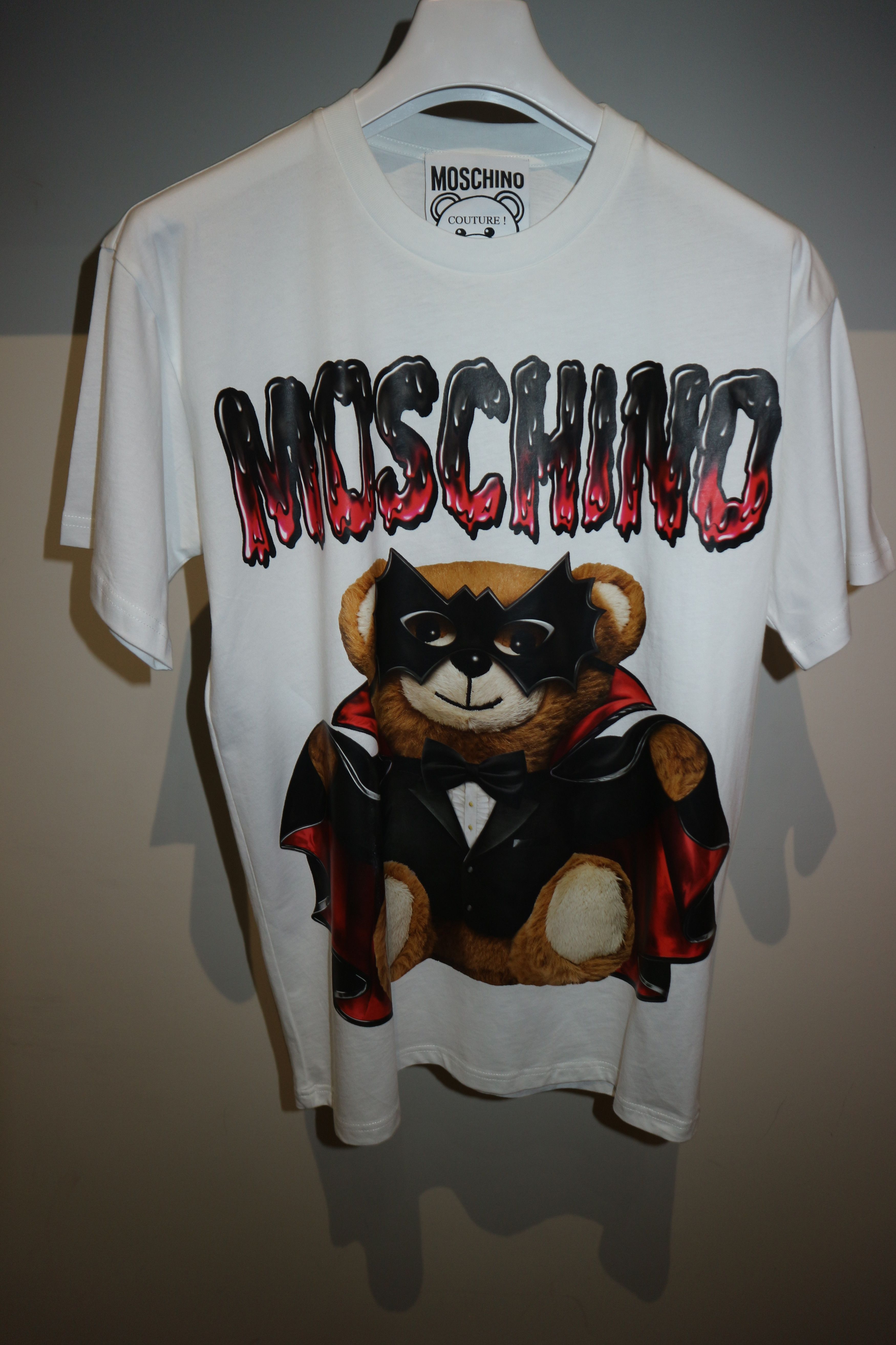 Moschino Teddy bear Vampire print t-shirt Size US XXS / EU 40 - 1 Thumbnail