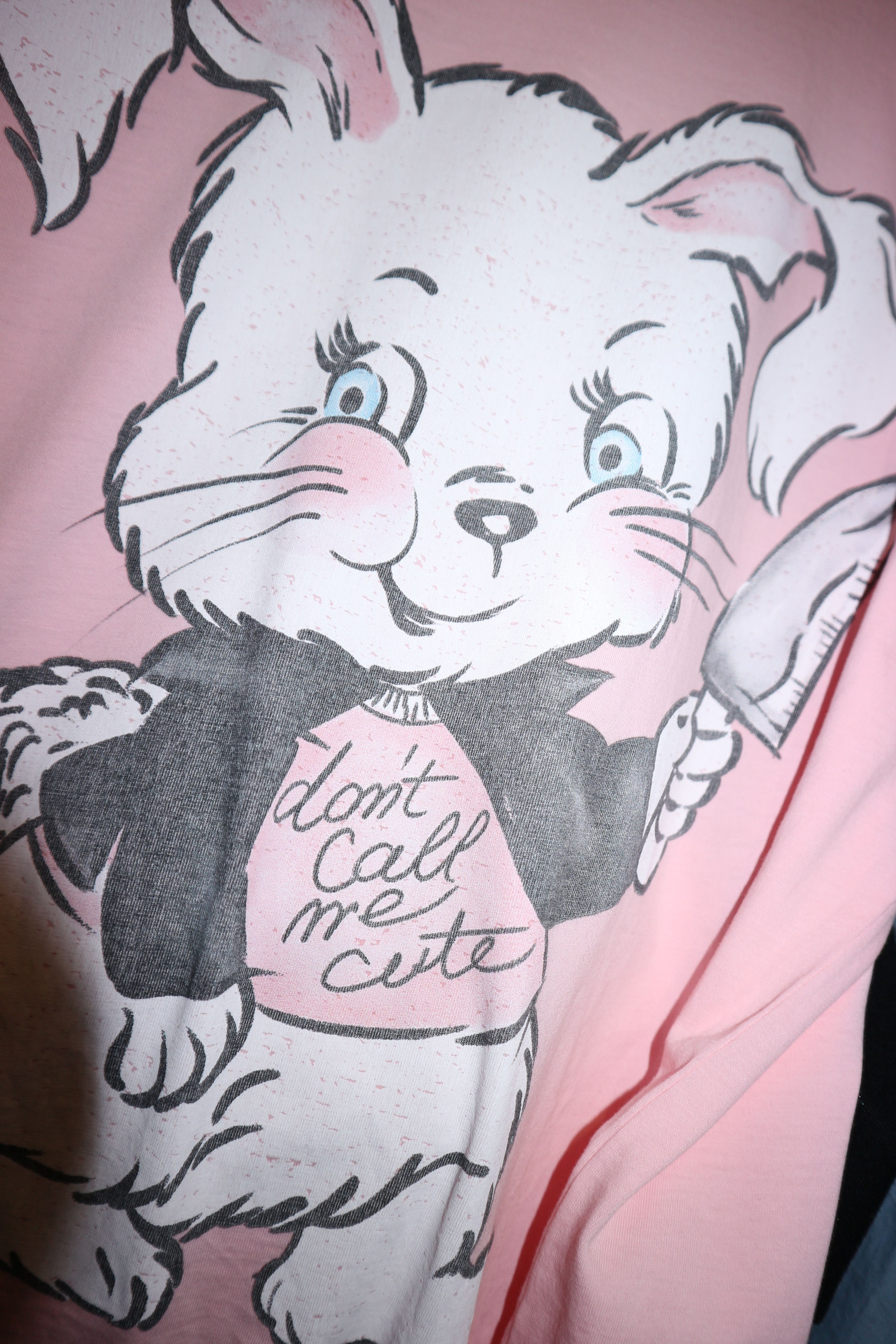 Moschino "don't call me cute" t-shirt Size US XS / EU 42 / 0 - 9 Thumbnail