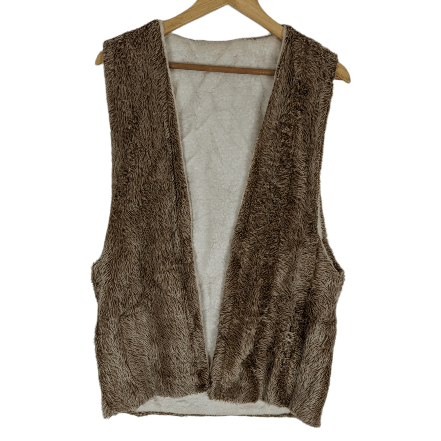 Japanese Brand JAPAN Fluffy Fleece Vest Jacket Size US XS / EU 42 / 0 - 2 Thumbnail