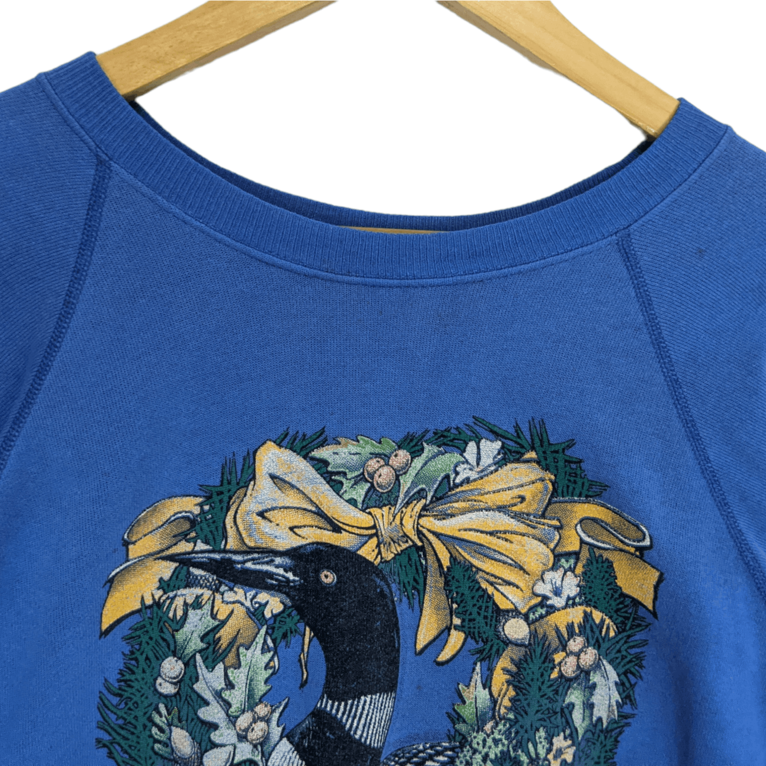 Hanes 80's HANES 1989 Minnesota Common Loon Bird Sweatshirt Size US XL / EU 56 / 4 - 4 Thumbnail