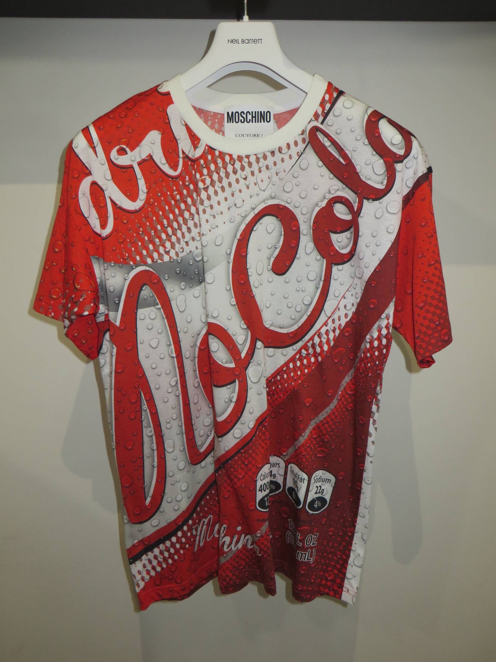 Moschino Oversized Coca Cola print t-shirt Size US XS / EU 42 / 0 - 1 Thumbnail