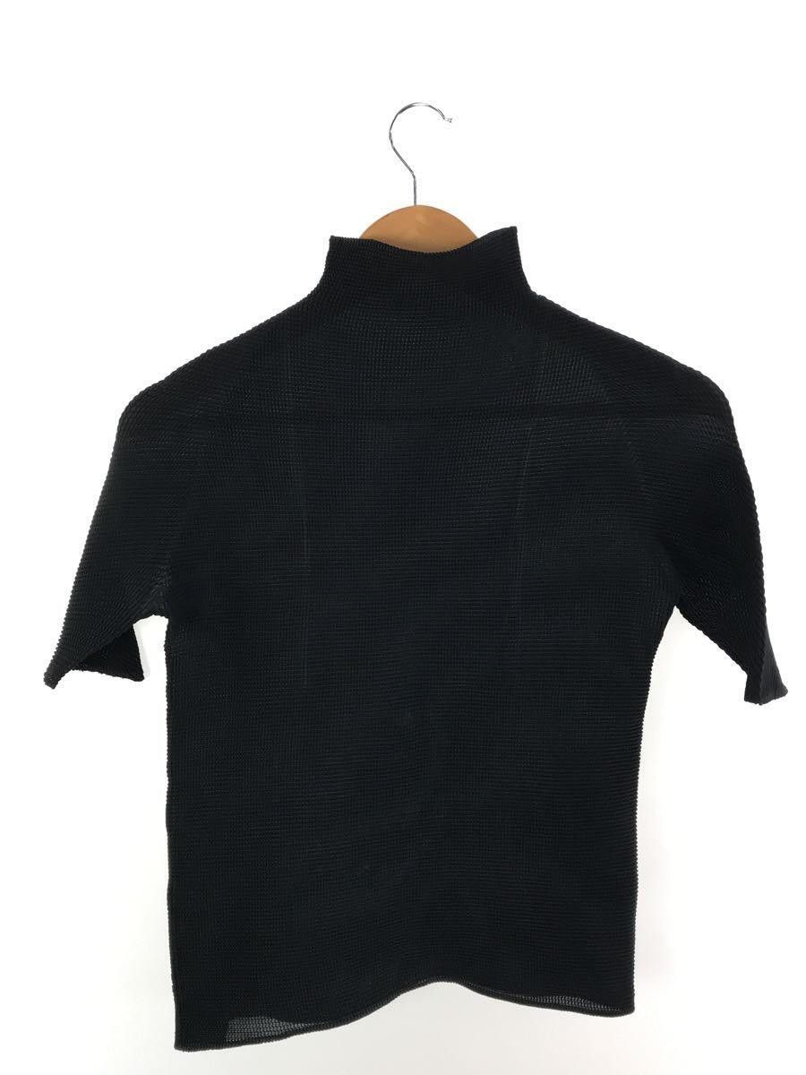 Issey Miyake × Pleats Please Issey Miyake Pleated Short Sleeve Blouse Size L / US 10 / IT 46 - 2 Thumbnail