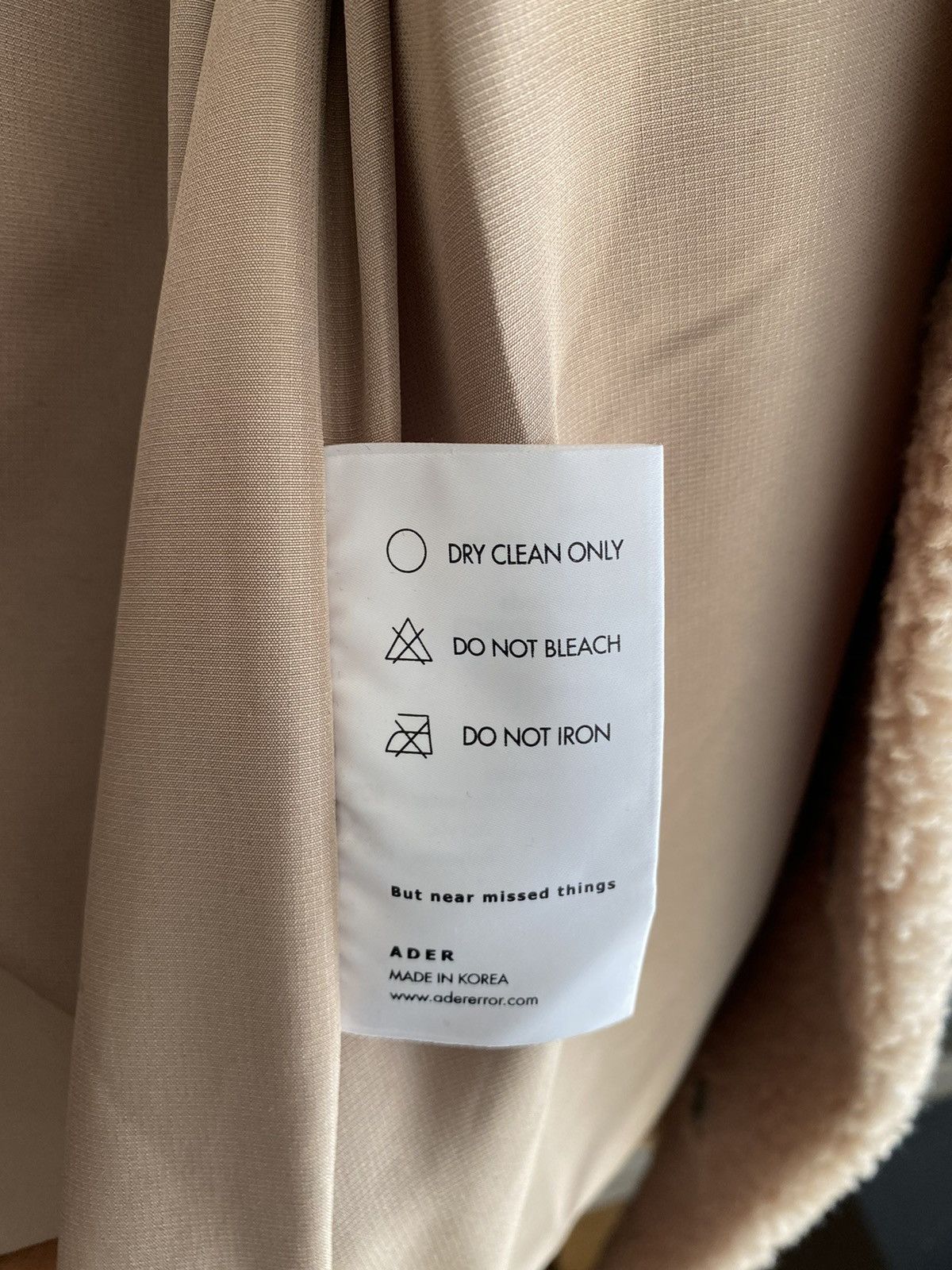 Ader Error Ader Error Oversized Sherpa Coat Size US XL / EU 56 / 4 - 7 Thumbnail