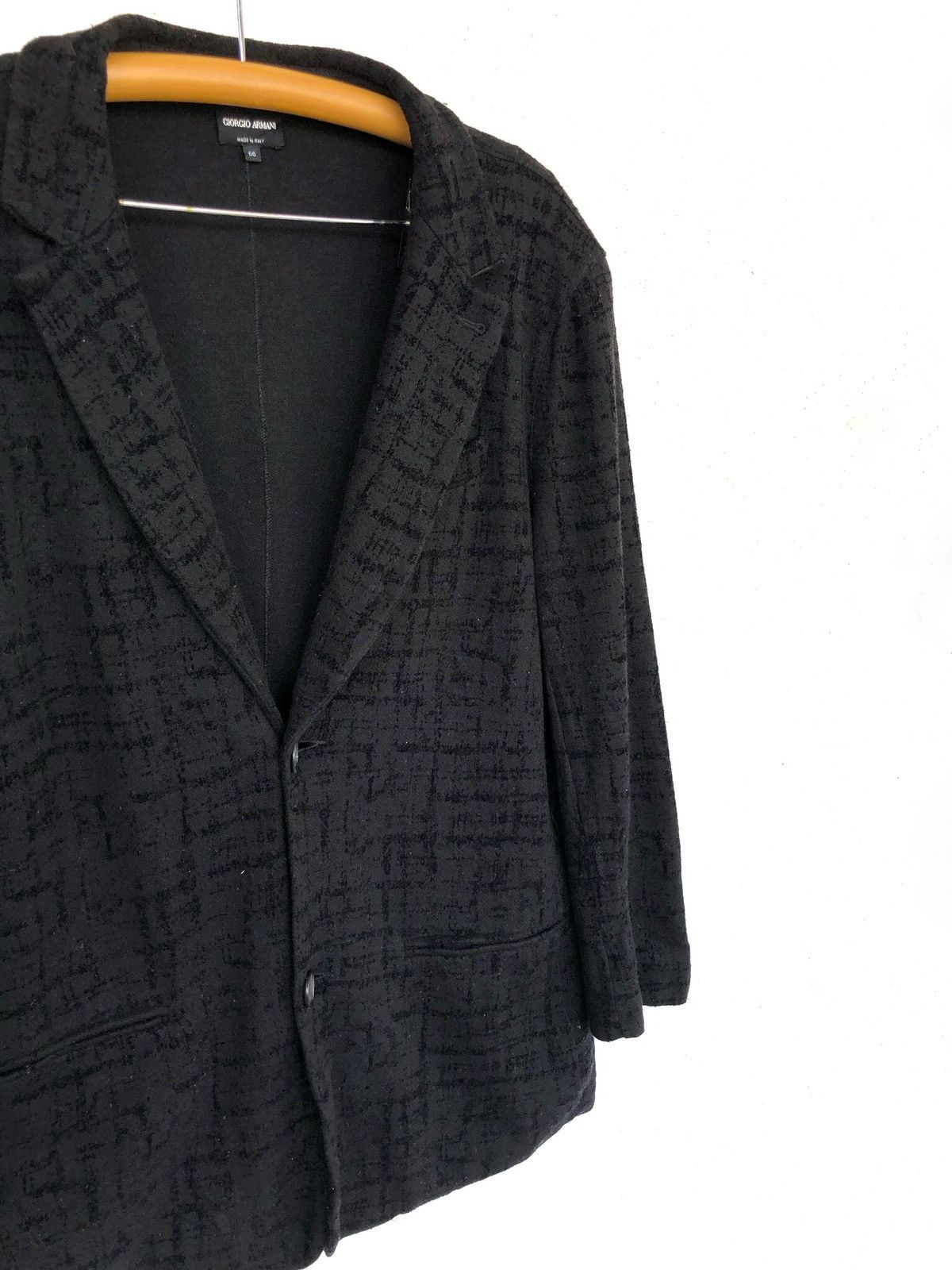 Armani Giorgio Armani 🇮🇹 Wool Double Button Blazer Jacket Size US L / EU 52-54 / 3 - 1 Thumbnail