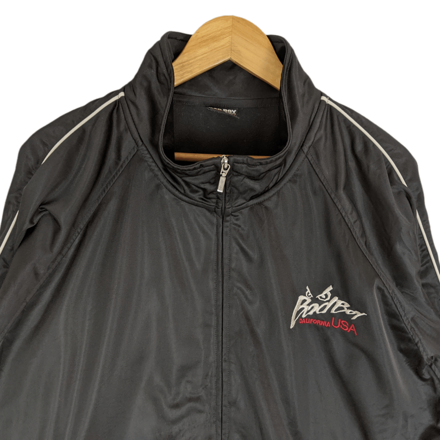 Japanese Brand 2000's BAD BOY Tracktop Tracksuit Training Jacket Size US XXL / EU 58 / 5 - 4 Thumbnail