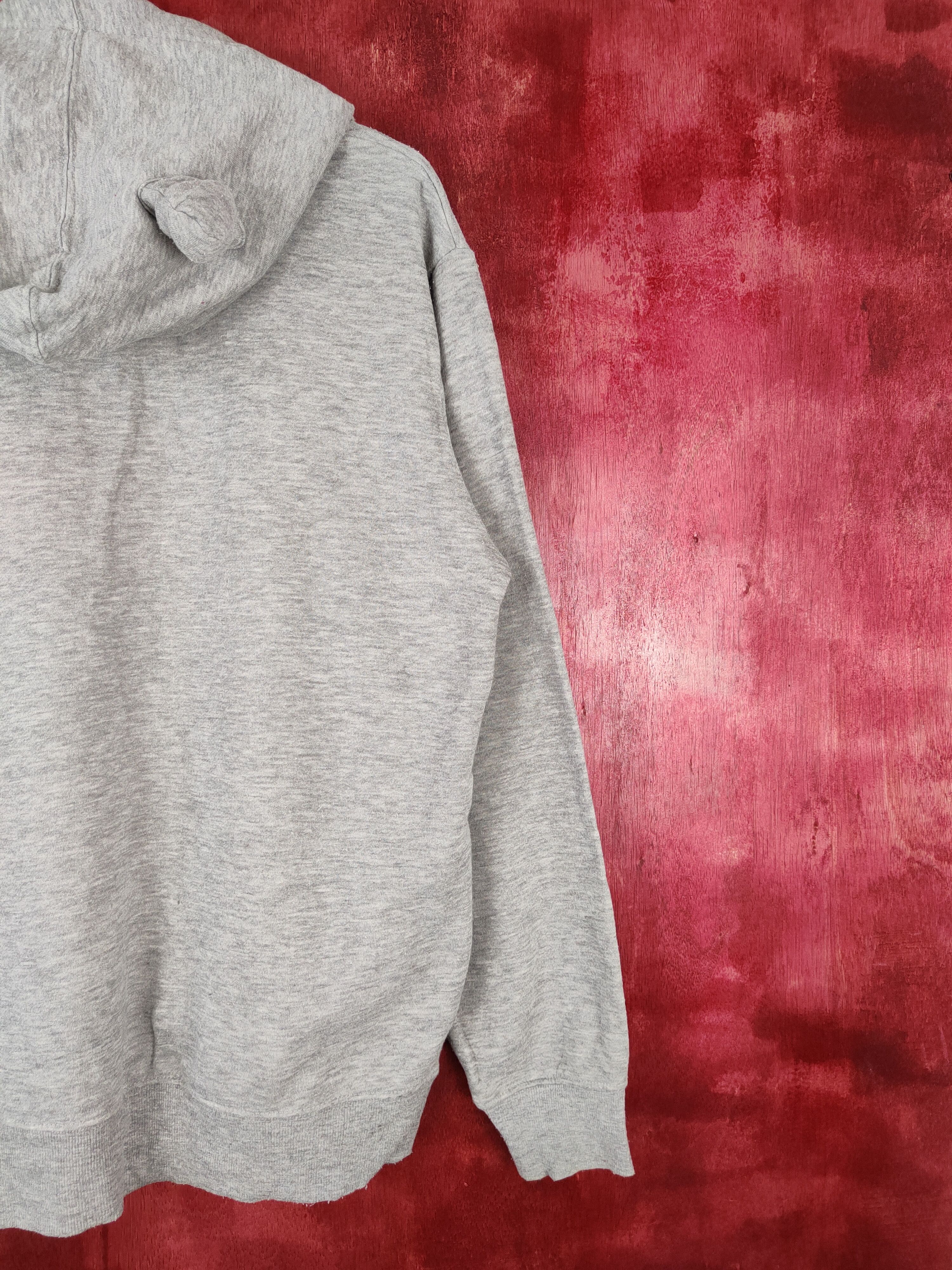 Anime × Cartoon Network × Japanese Brand Necobuchi-san cartoon Gray Hoodie Sweatshirt #5223 Size L / US 10 / IT 46 - 10 Thumbnail