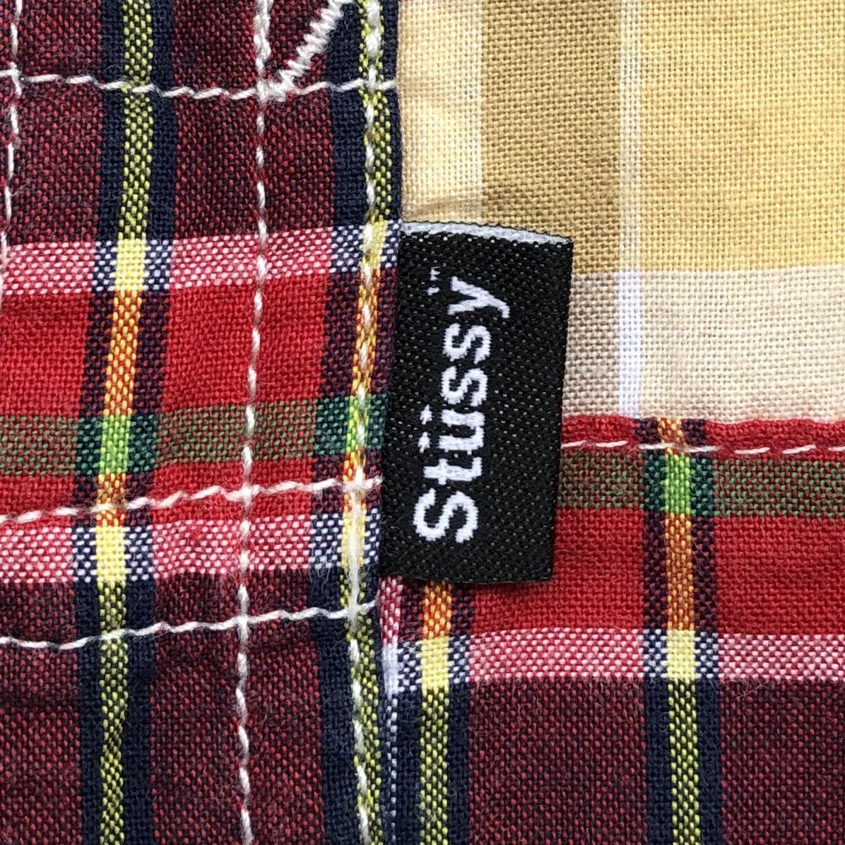 Stussy Vintage Stussy Patch Work Colour Block Long Sleeve Shirt Size US M / EU 48-50 / 2 - 10 Thumbnail