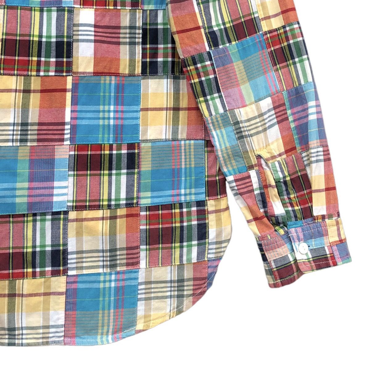 Stussy Vintage Stussy Patch Work Colour Block Long Sleeve Shirt Size US M / EU 48-50 / 2 - 13 Thumbnail