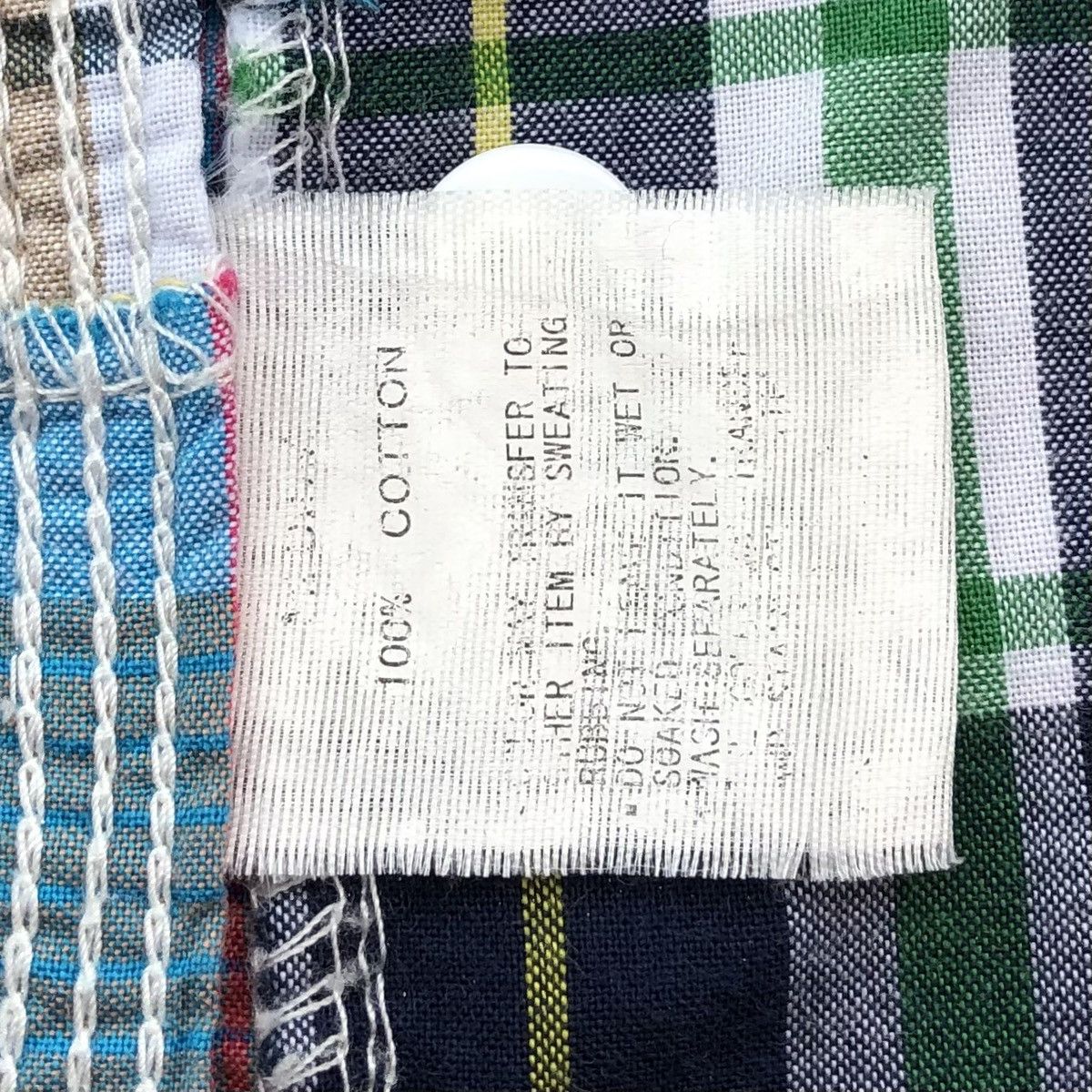 Stussy Vintage Stussy Patch Work Colour Block Long Sleeve Shirt Size US M / EU 48-50 / 2 - 16 Thumbnail