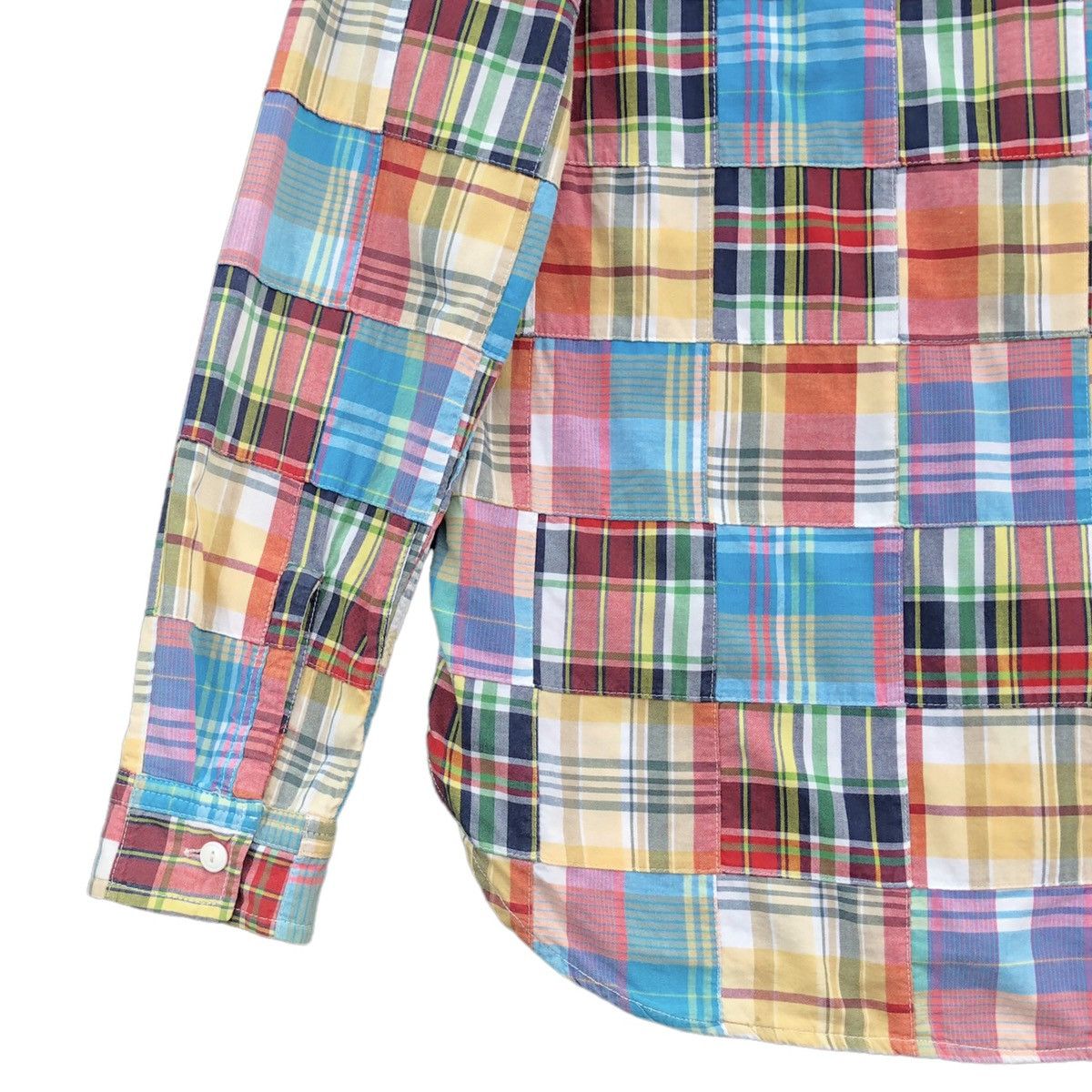 Stussy Vintage Stussy Patch Work Colour Block Long Sleeve Shirt Size US M / EU 48-50 / 2 - 14 Thumbnail
