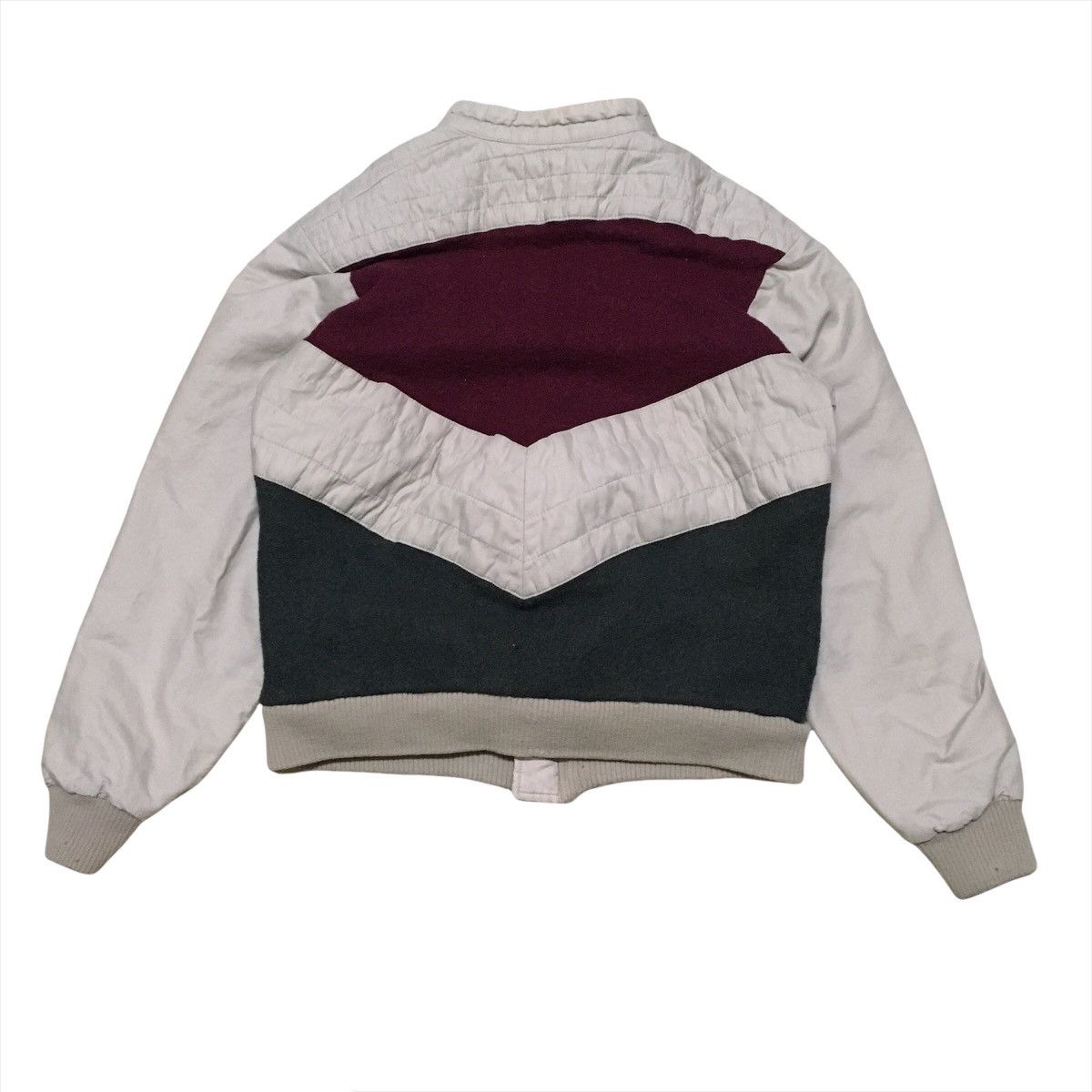 Japanese Brand Reversible Jacket Patchwork Colour Block Style Size US S / EU 44-46 / 1 - 2 Thumbnail