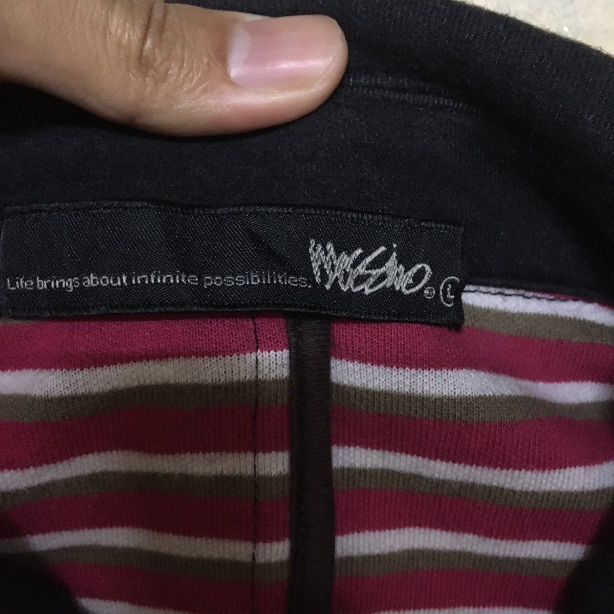 Mossimo Japanese Brand Mossimo Black Jacket Sweater Size US L / EU 52-54 / 3 - 2 Thumbnail