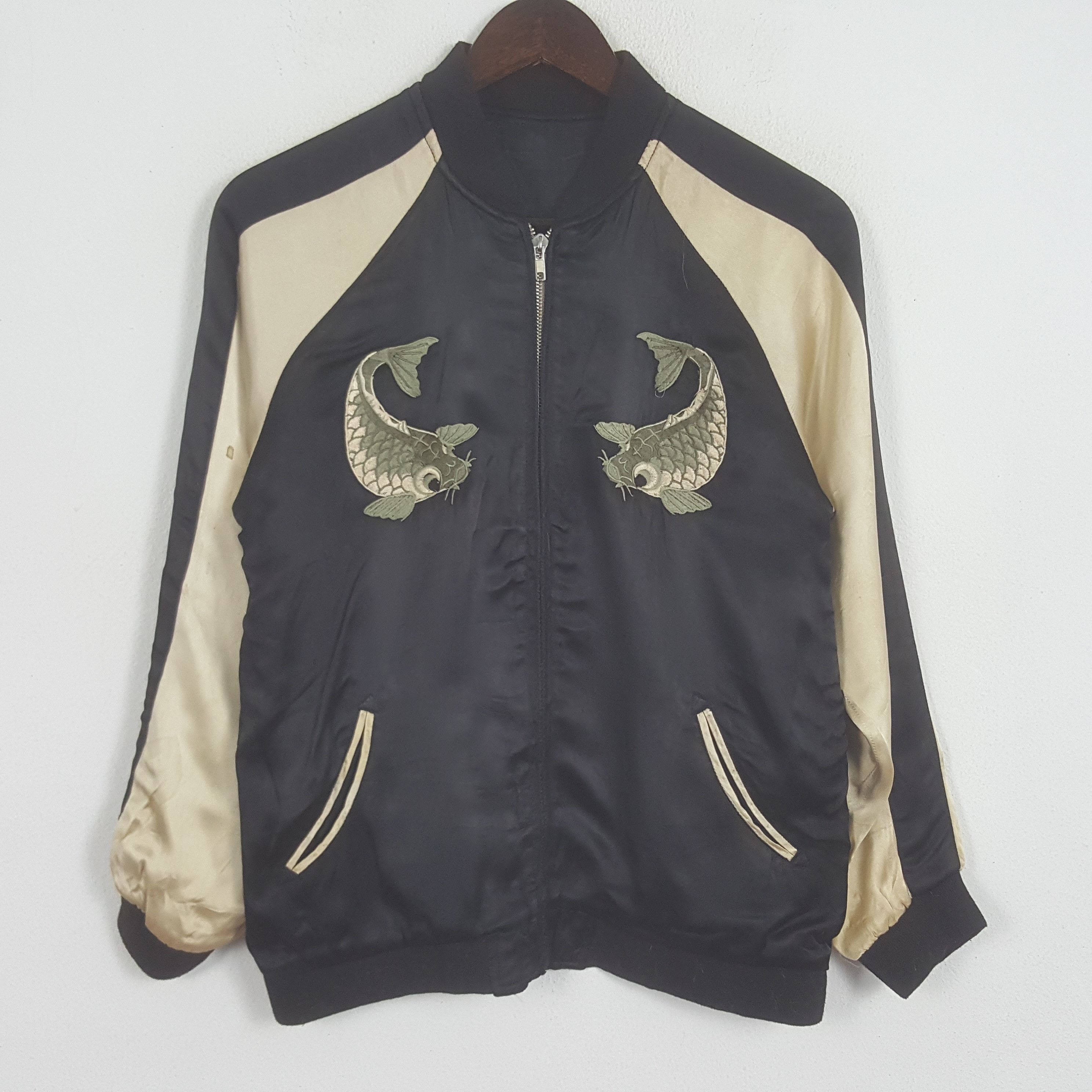 Japanese Brand × Vintage Vintage Sukajan Japanese Style Zipper Jacket Size US S / EU 44-46 / 1 - 3 Thumbnail