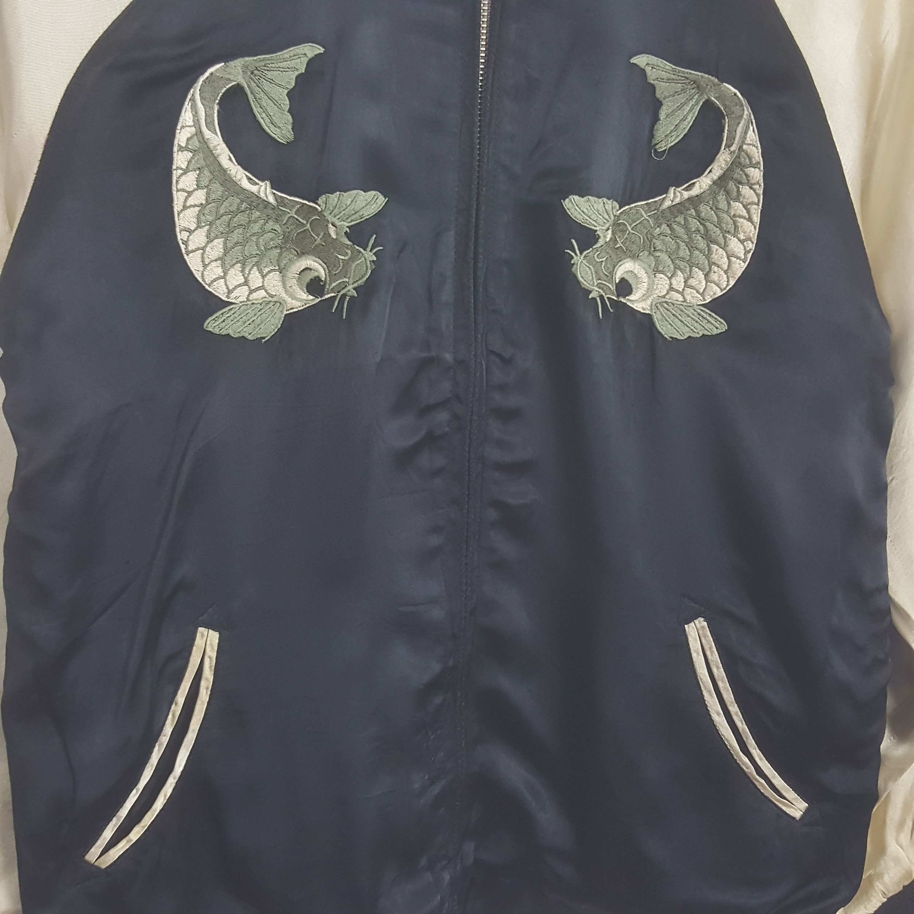 Japanese Brand × Vintage Vintage Sukajan Japanese Style Zipper Jacket Size US S / EU 44-46 / 1 - 4 Thumbnail