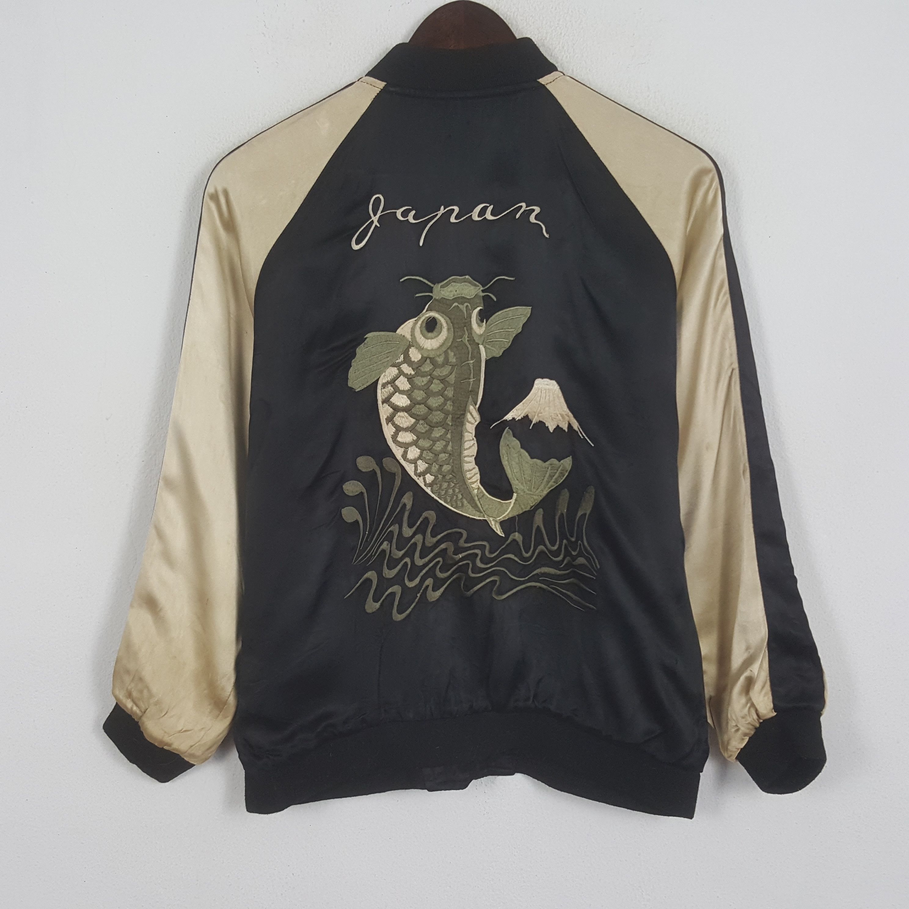 Japanese Brand × Vintage Vintage Sukajan Japanese Style Zipper Jacket Size US S / EU 44-46 / 1 - 1 Thumbnail