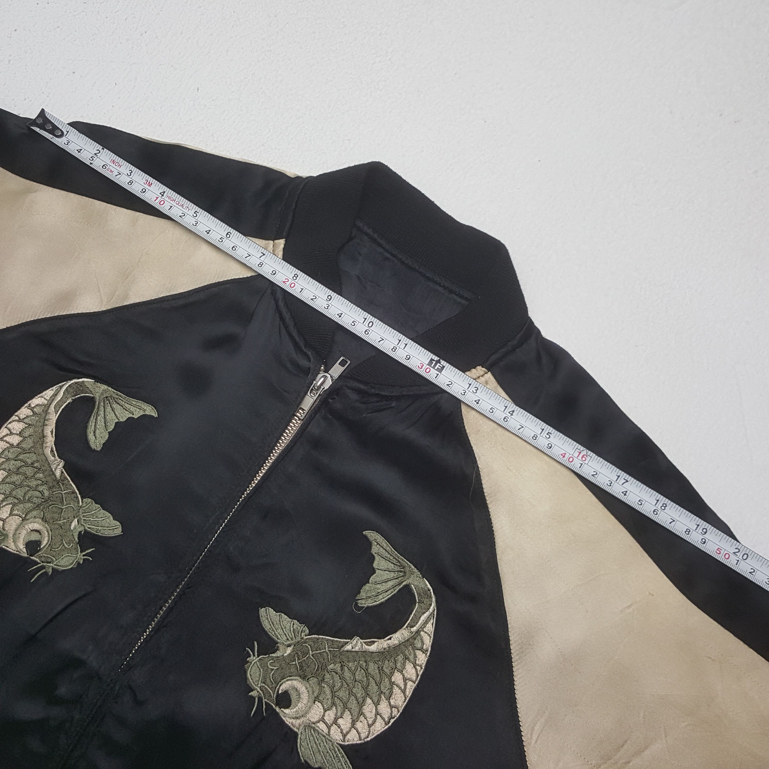 Japanese Brand × Vintage Vintage Sukajan Japanese Style Zipper Jacket Size US S / EU 44-46 / 1 - 6 Thumbnail