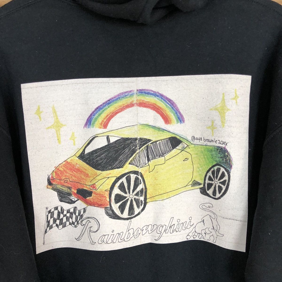 Japanese Brand The Black Eye Patch Rainbowghini art paint Hoodies #5654 Size US M / EU 48-50 / 2 - 3 Thumbnail