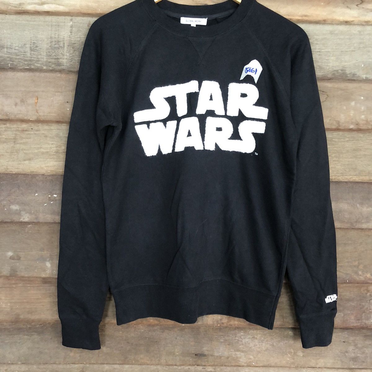 Global Work × Star Wars Global Work x Star Wars Black Sweatshirt #5661 Size US S / EU 44-46 / 1 - 8 Thumbnail