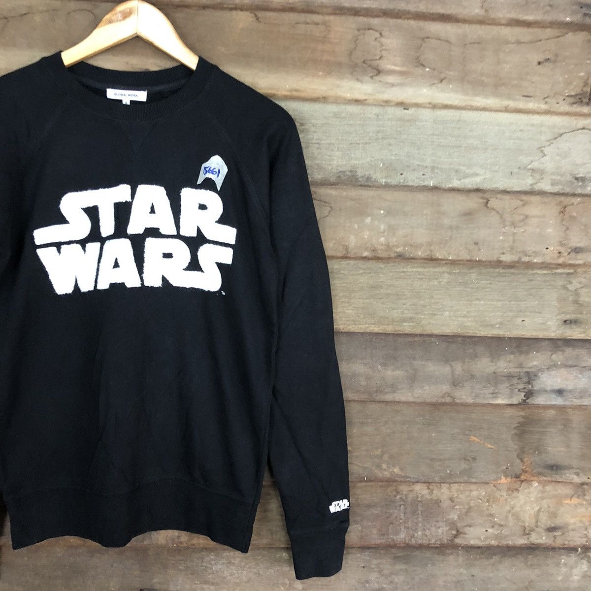 Global Work × Star Wars Global Work x Star Wars Black Sweatshirt #5661 Size US S / EU 44-46 / 1 - 5 Thumbnail