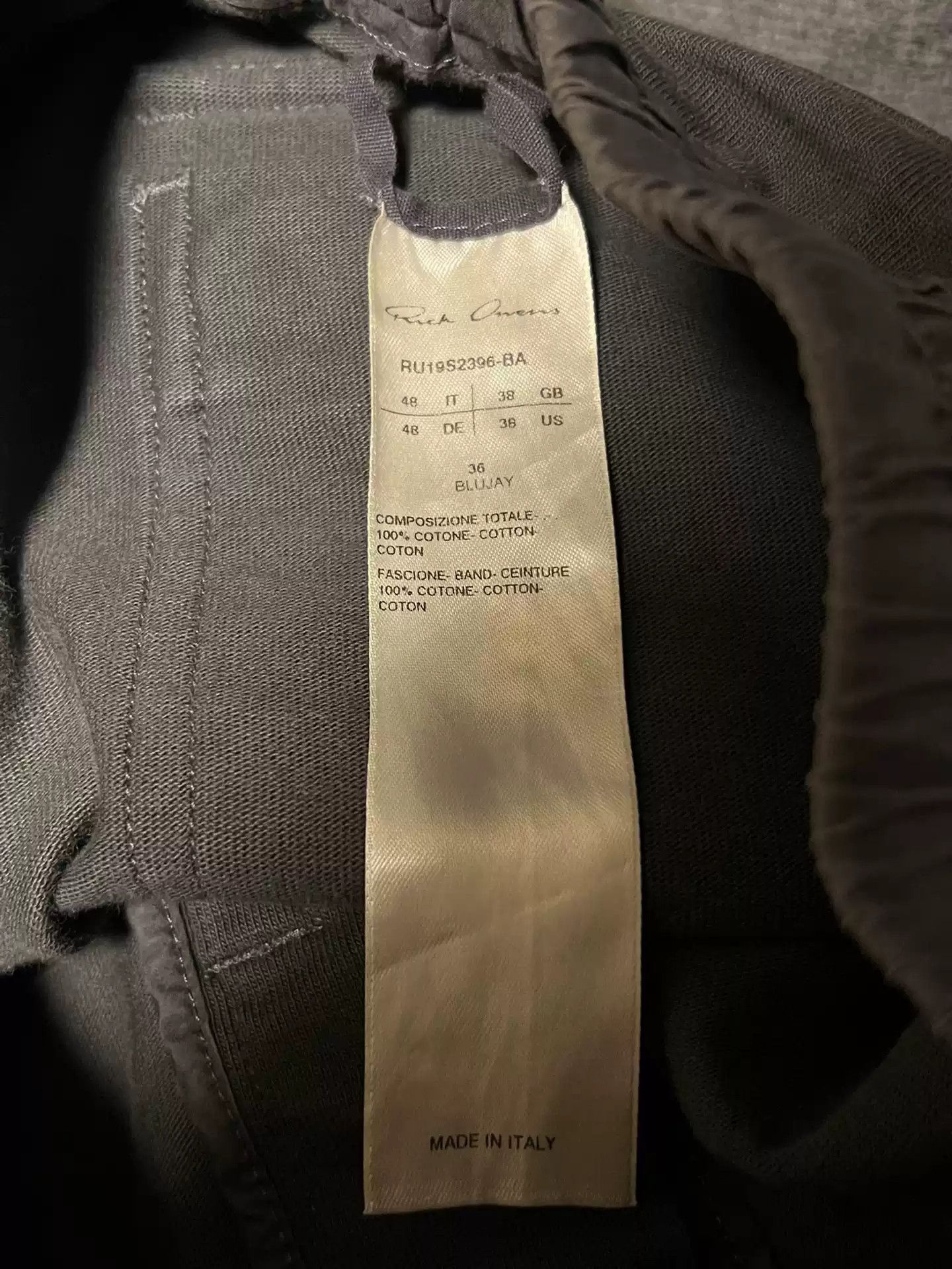 Rick Owens Rick Owens ro 19ss pants Size US 32 / EU 48 - 5 Thumbnail