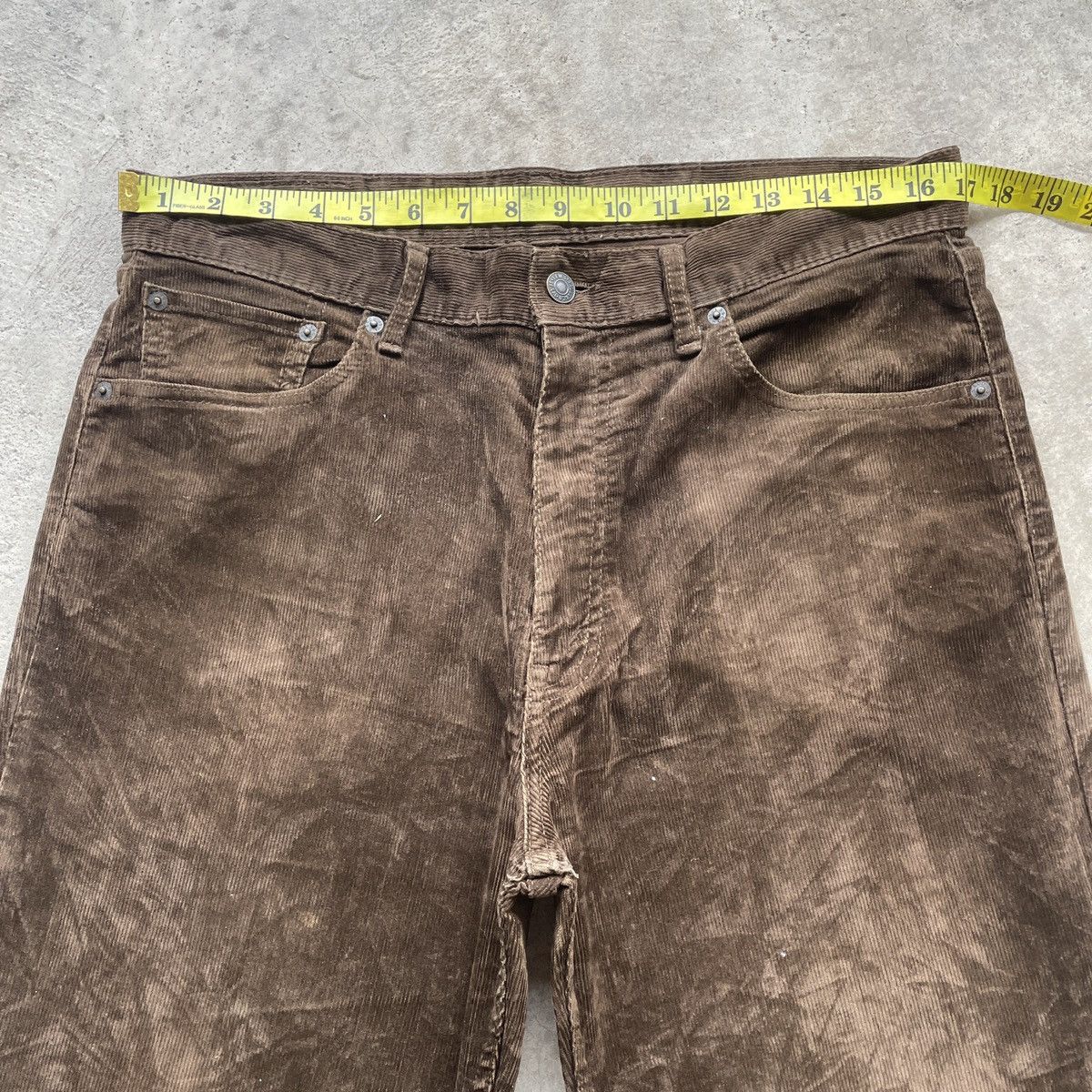 Levi's W34🔥 Vintage Levi’s 533 Faded Brown Corduroi Pants Size US 34 / EU 50 - 5 Thumbnail