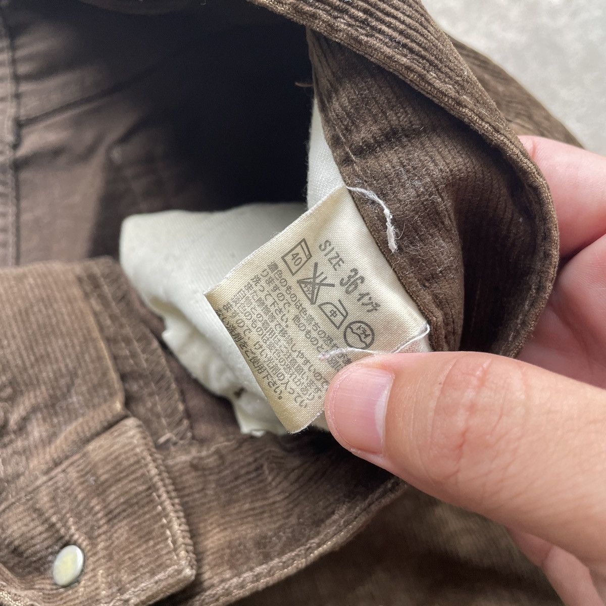 Levi's W34🔥 Vintage Levi’s 533 Faded Brown Corduroi Pants Size US 34 / EU 50 - 8 Thumbnail