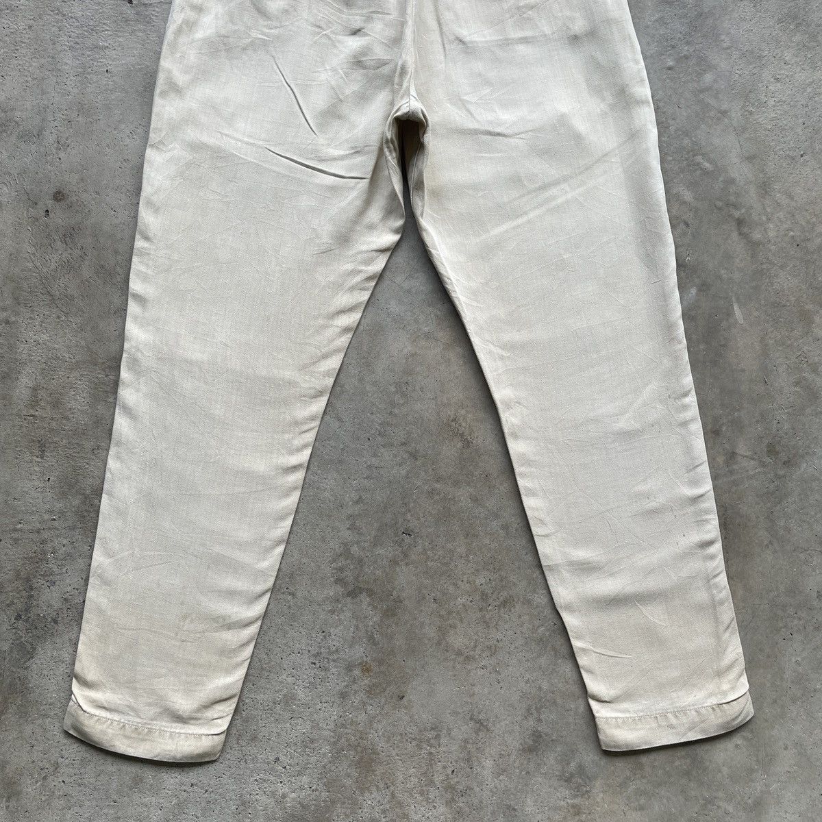 Levi's Made & Crafted × Off-White Vintage Levi’s Made & Crafted Faded Trousers Casual Pants Size US 33 - 12 Thumbnail