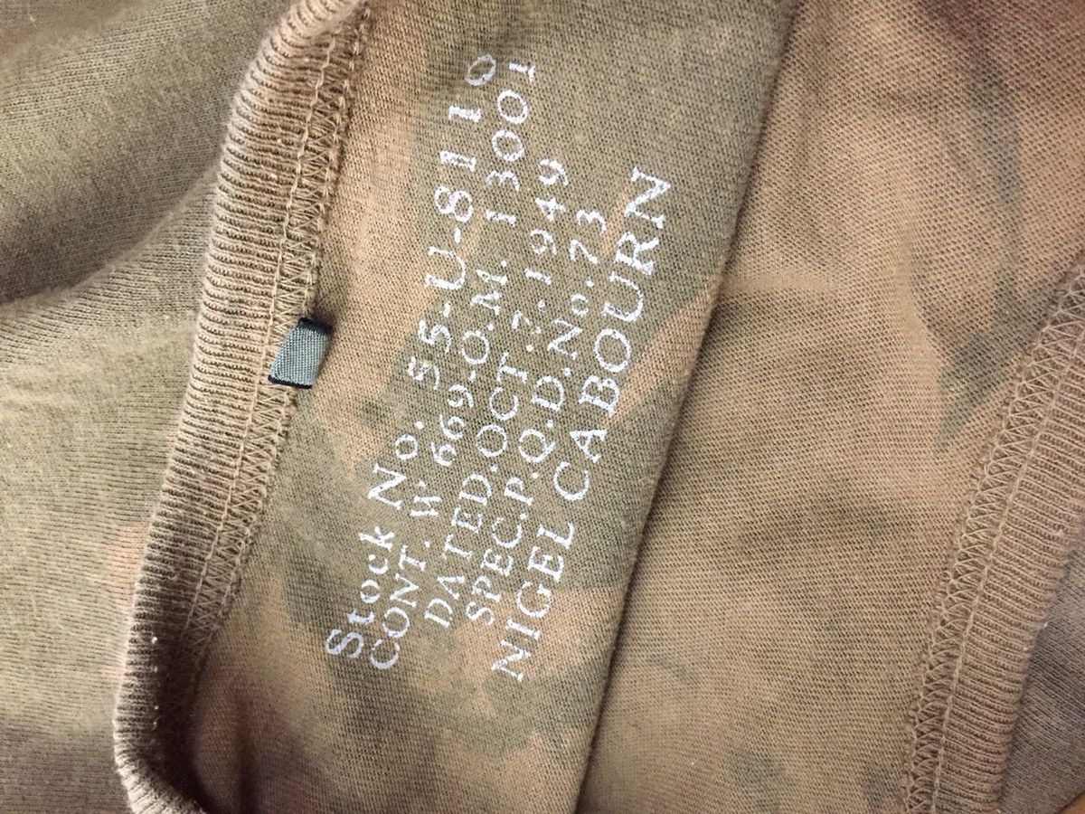 Nigel Cabourn Nigel cabourn acid wash camo splatted Tee Size US S / EU 44-46 / 1 - 3 Thumbnail