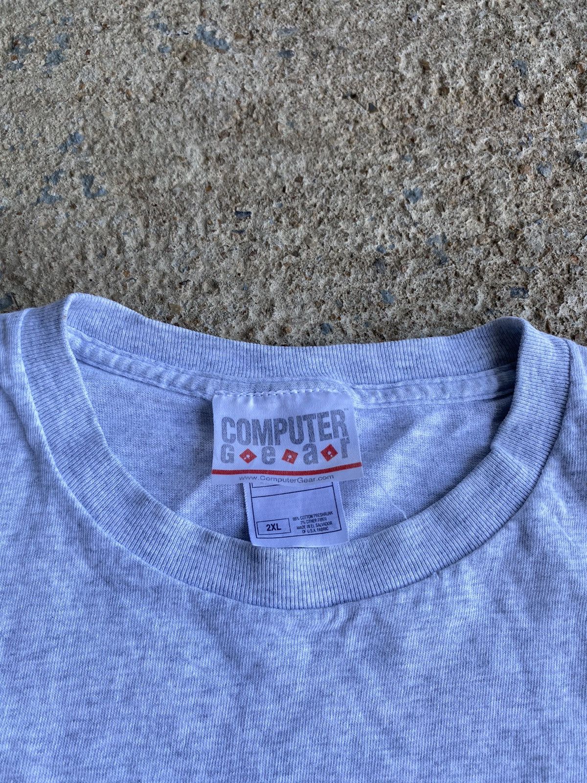 Japanese Brand × Vintage Vintage Y2K Insufficient Memory Stained Saying Funny Shirt Size US XL / EU 56 / 4 - 4 Thumbnail