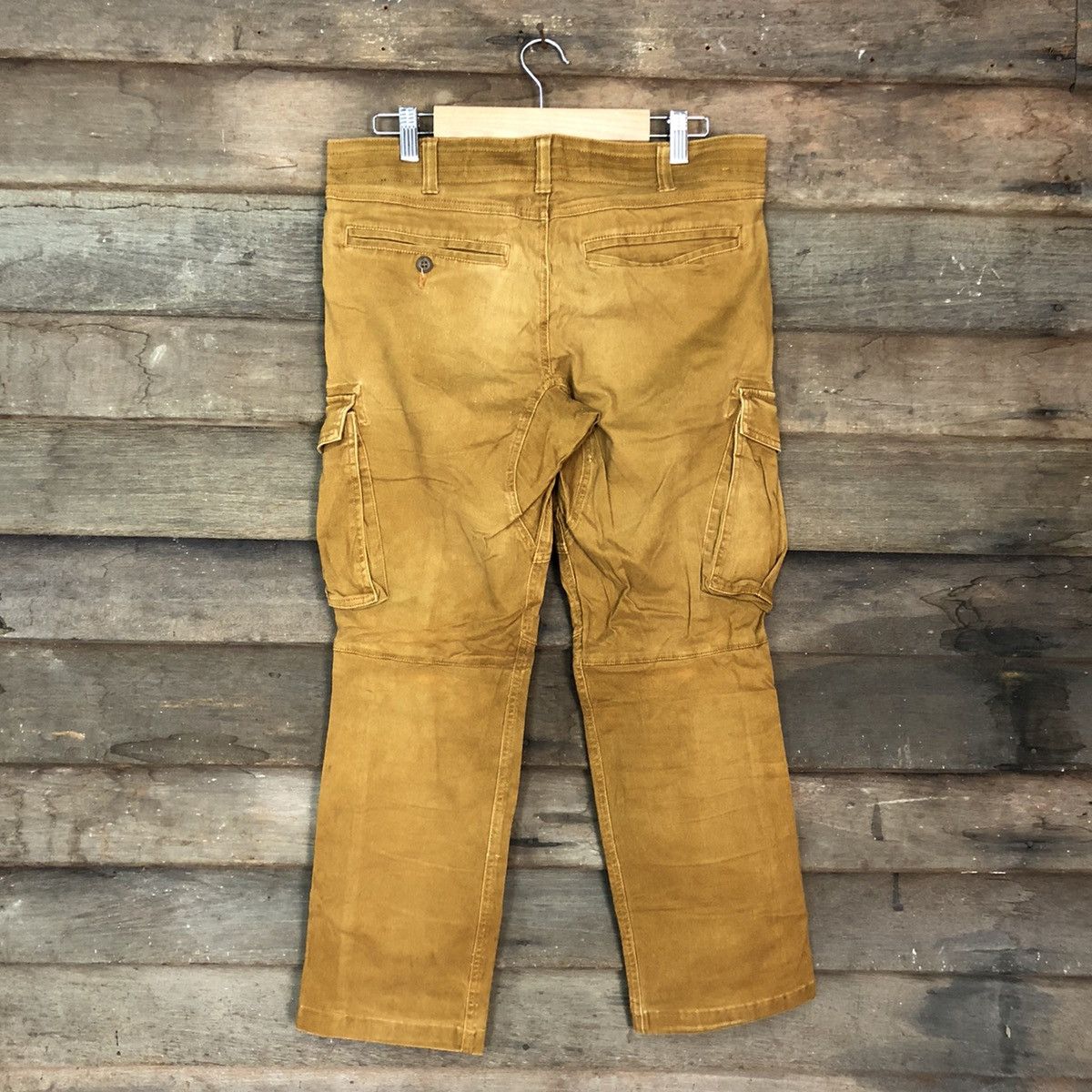 Japanese Brand Geride Brown Multipocket Tactical Cargo Pants #3323 Size US 30 / EU 46 - 11 Thumbnail