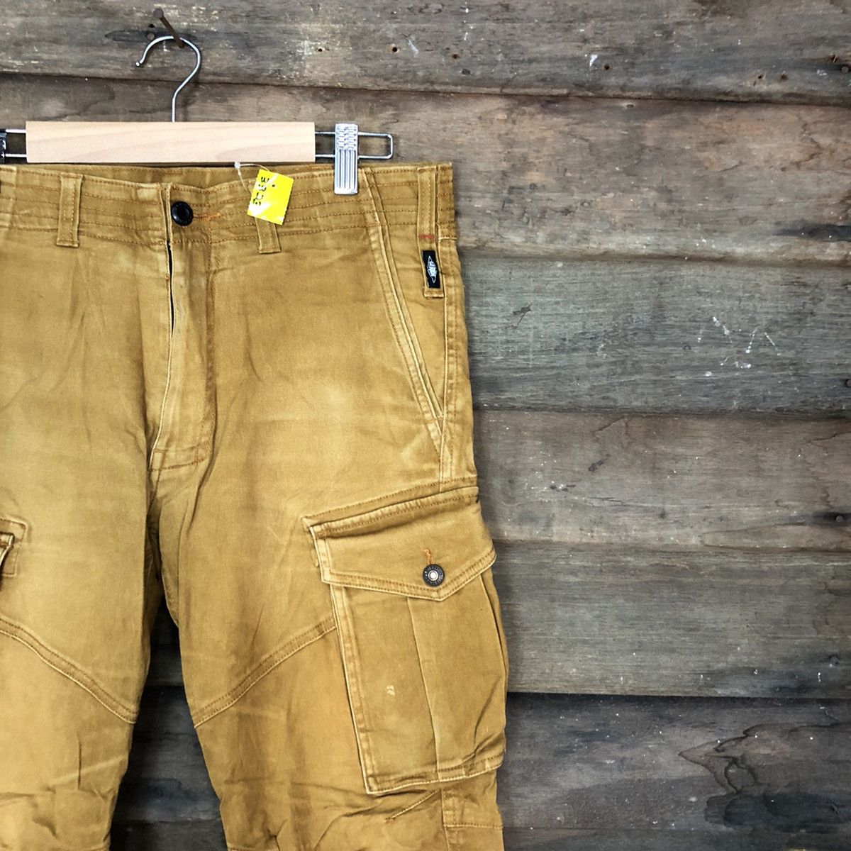 Japanese Brand Geride Brown Multipocket Tactical Cargo Pants #3323 Size US 30 / EU 46 - 5 Thumbnail