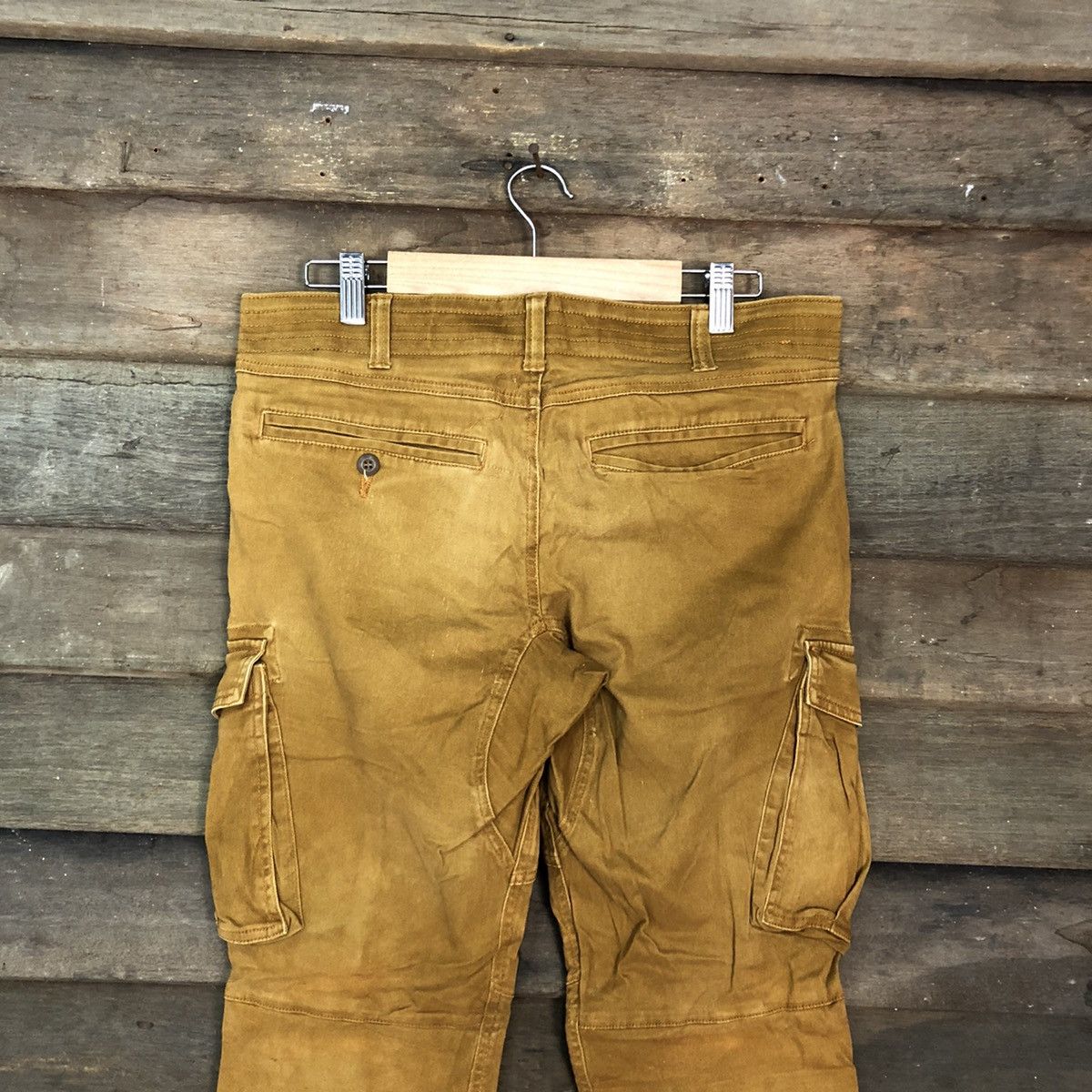Japanese Brand Geride Brown Multipocket Tactical Cargo Pants #3323 Size US 30 / EU 46 - 12 Thumbnail
