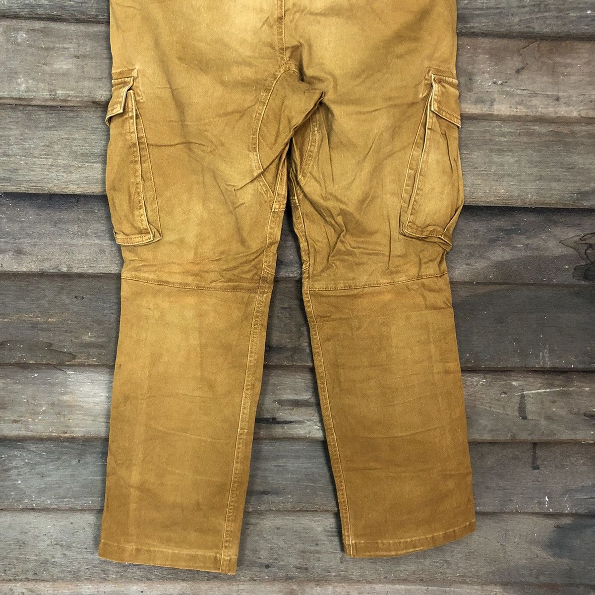 Japanese Brand Geride Brown Multipocket Tactical Cargo Pants #3323 Size US 30 / EU 46 - 13 Thumbnail