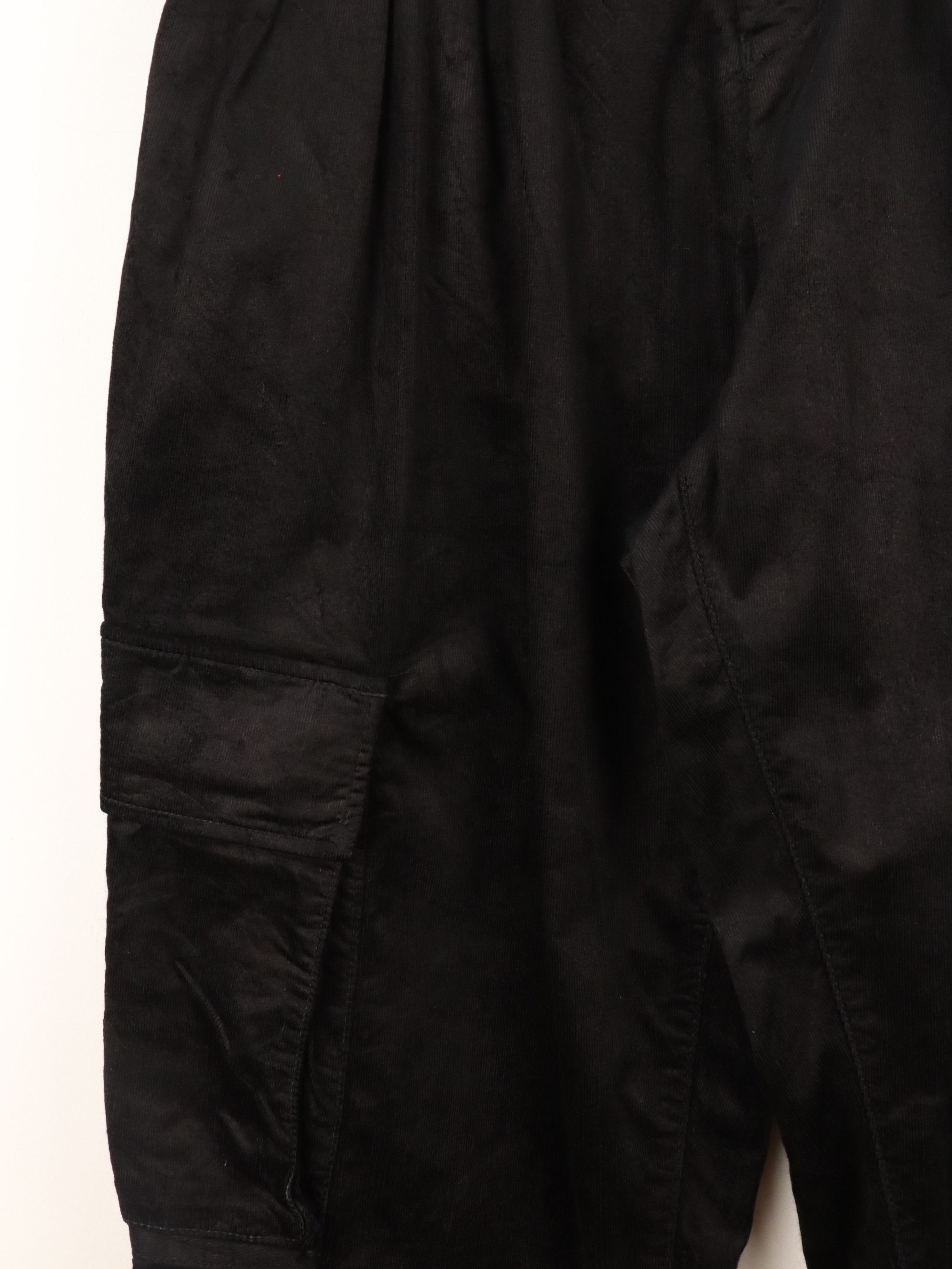 SHAREEF Rayon Cotton Blend Wide Baggy Corduroy Drop Crotch Pant Size US 32 / EU 48 - 6 Thumbnail