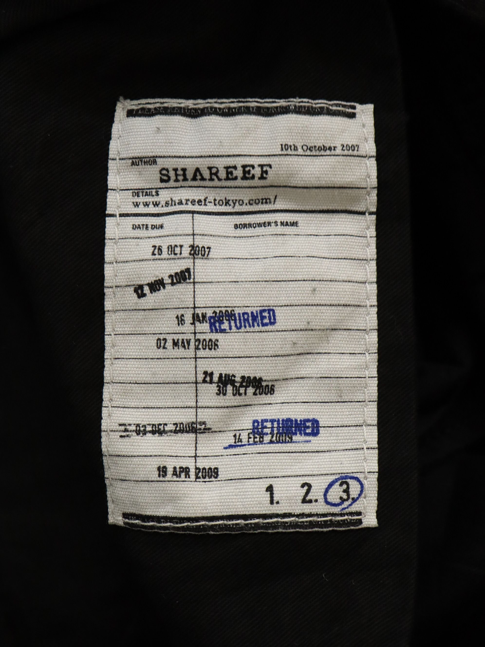 SHAREEF Rayon Cotton Blend Wide Baggy Corduroy Drop Crotch Pant Size US 32 / EU 48 - 16 Thumbnail