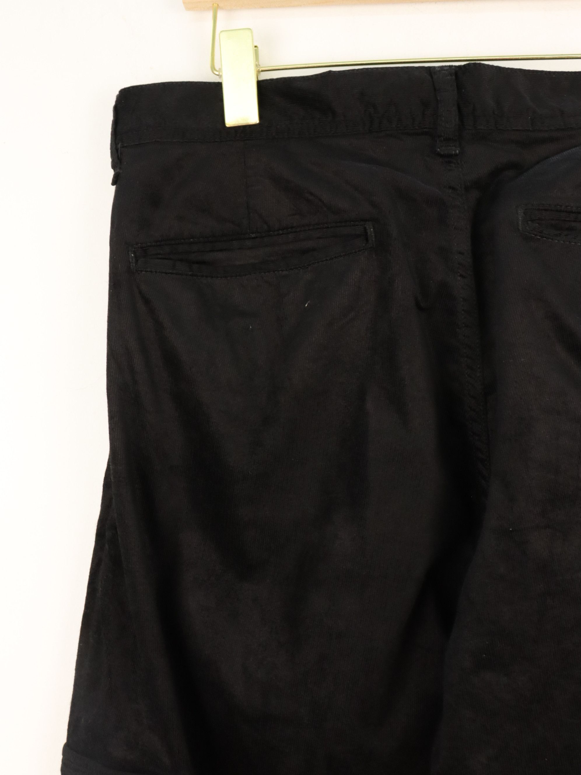 SHAREEF Rayon Cotton Blend Wide Baggy Corduroy Drop Crotch Pant Size US 32 / EU 48 - 8 Thumbnail