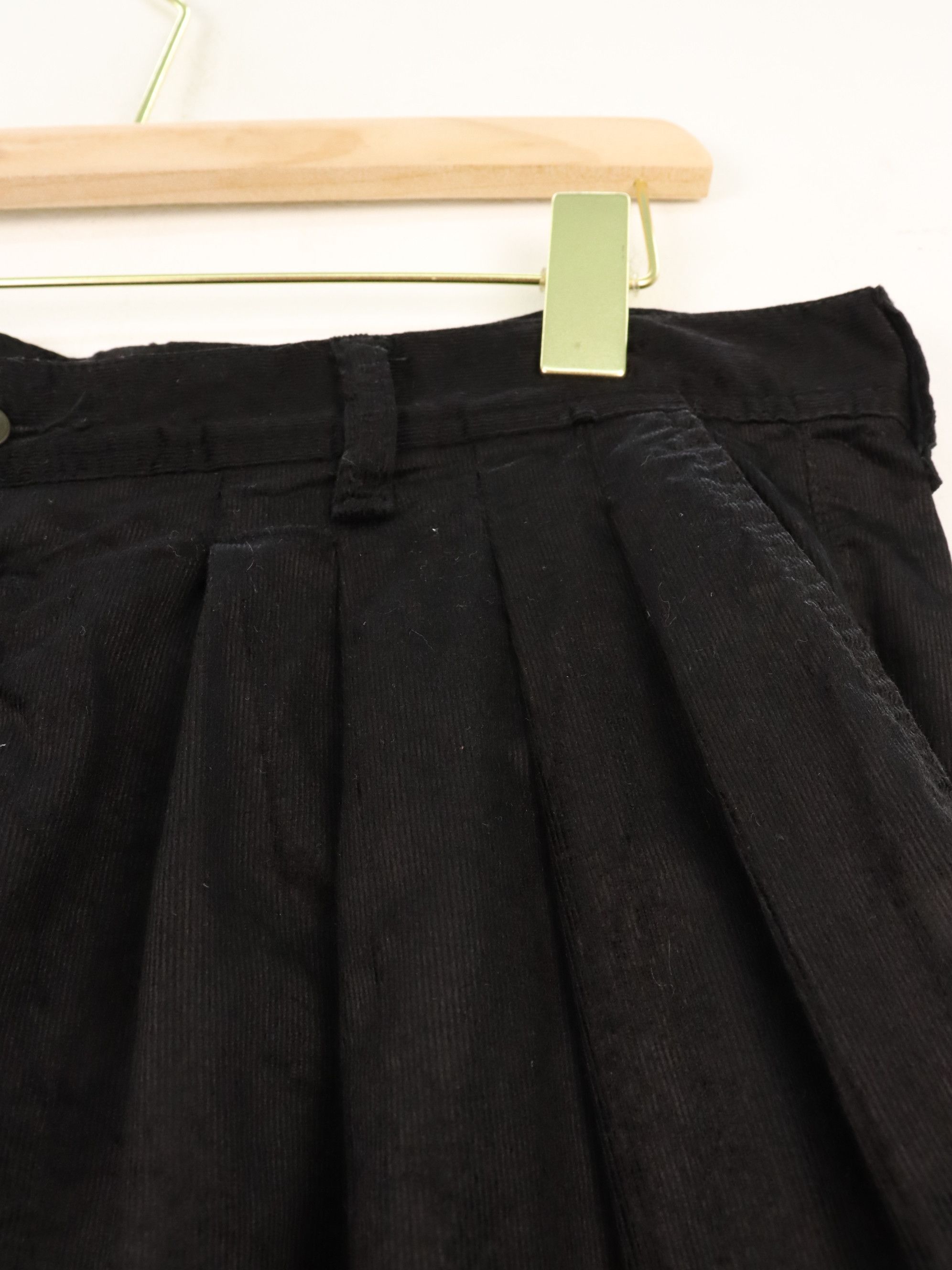SHAREEF Rayon Cotton Blend Wide Baggy Corduroy Drop Crotch Pant Size US 32 / EU 48 - 10 Thumbnail