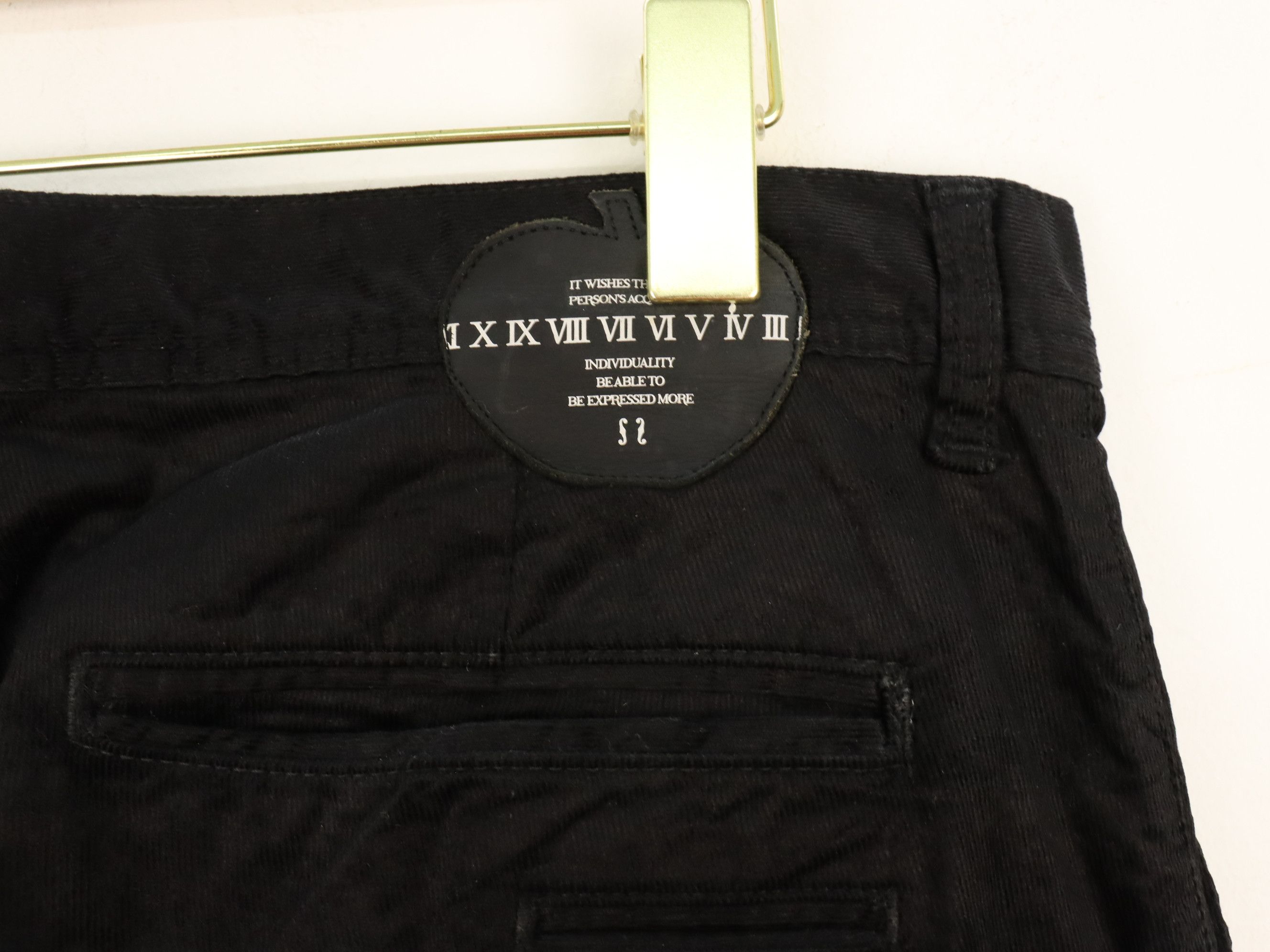 SHAREEF Rayon Cotton Blend Wide Baggy Corduroy Drop Crotch Pant Size US 32 / EU 48 - 11 Thumbnail