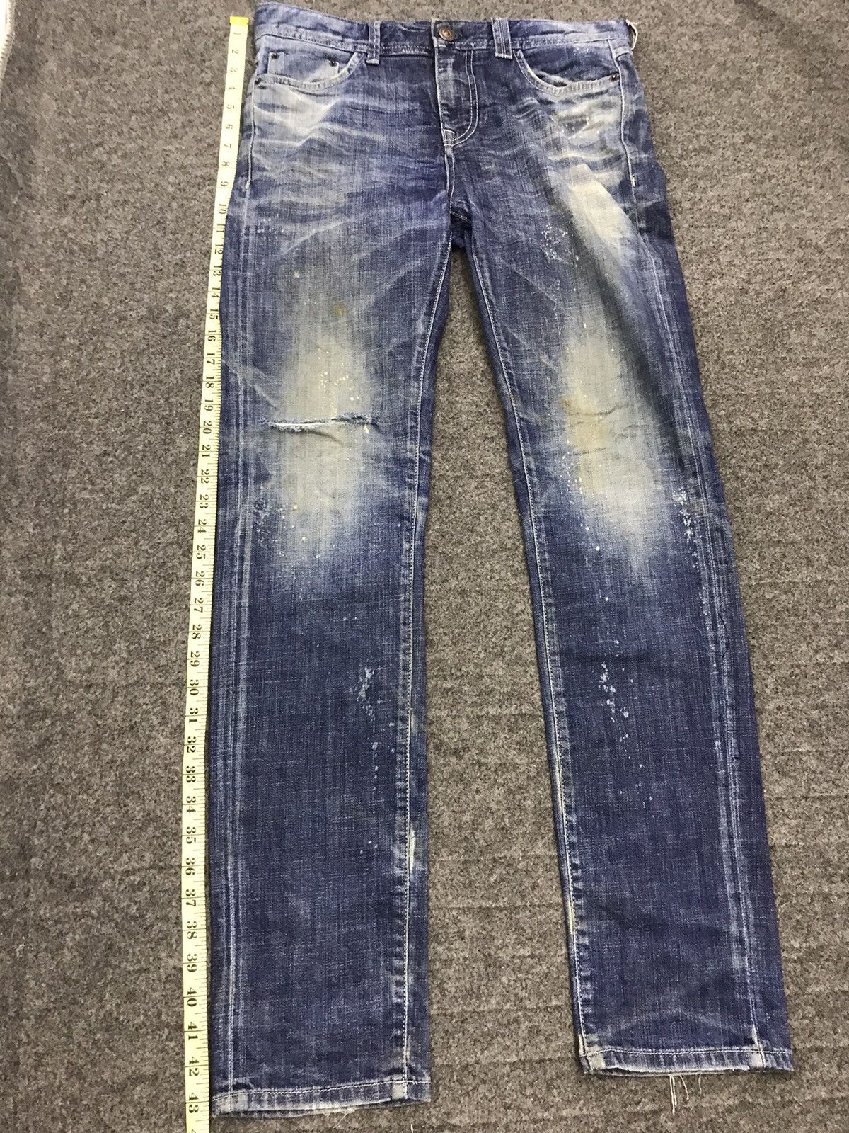 Japanese Brand Avh Company Black Label Raw Denim Size US 32 / EU 48 - 8 Thumbnail