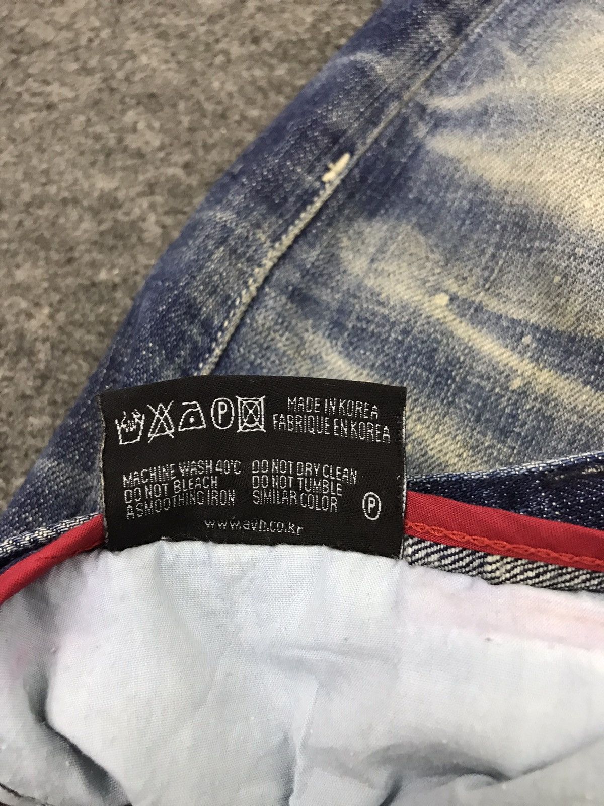 Japanese Brand Avh Company Black Label Raw Denim Size US 32 / EU 48 - 6 Thumbnail