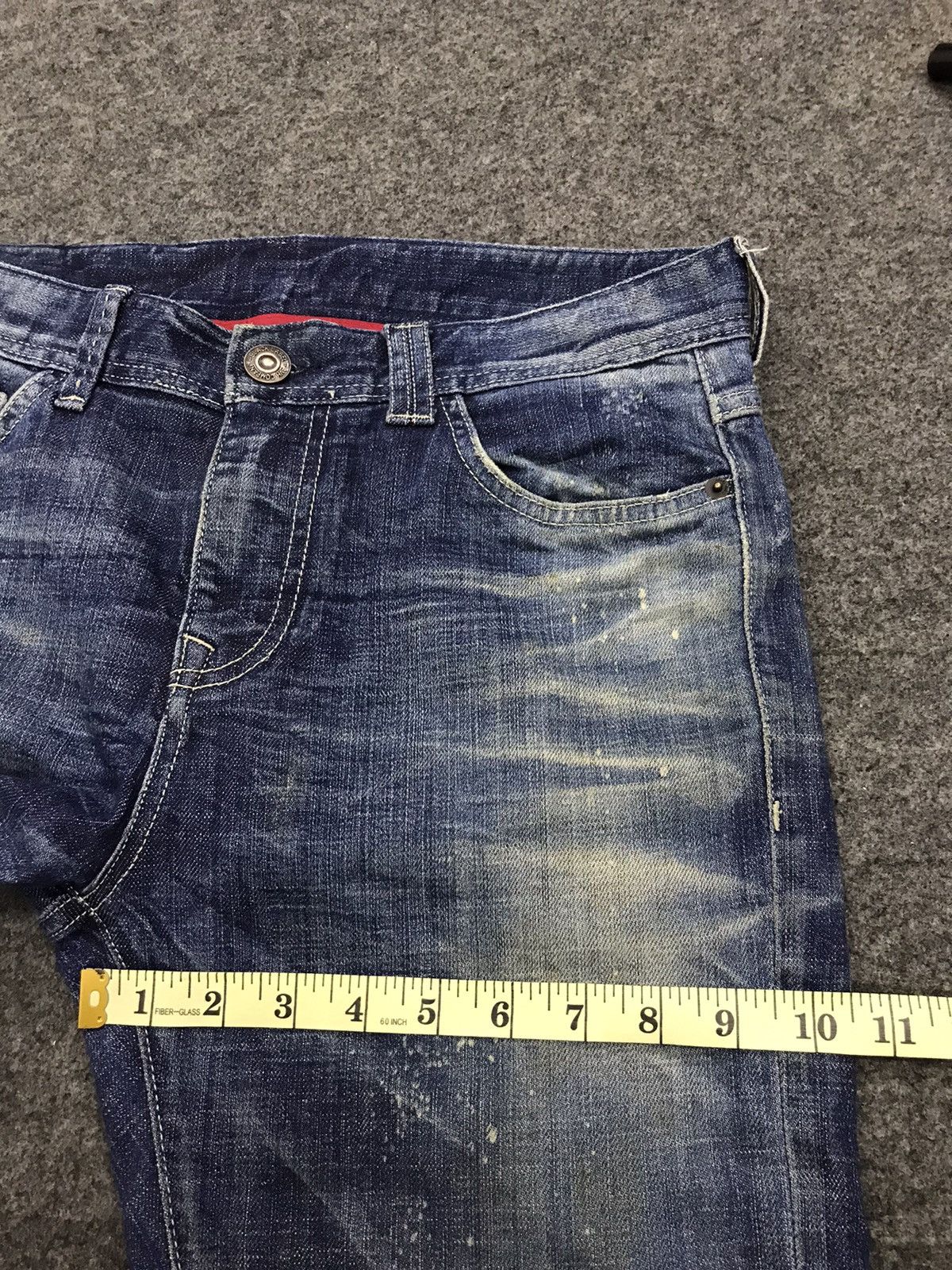 Japanese Brand Avh Company Black Label Raw Denim Size US 32 / EU 48 - 11 Thumbnail