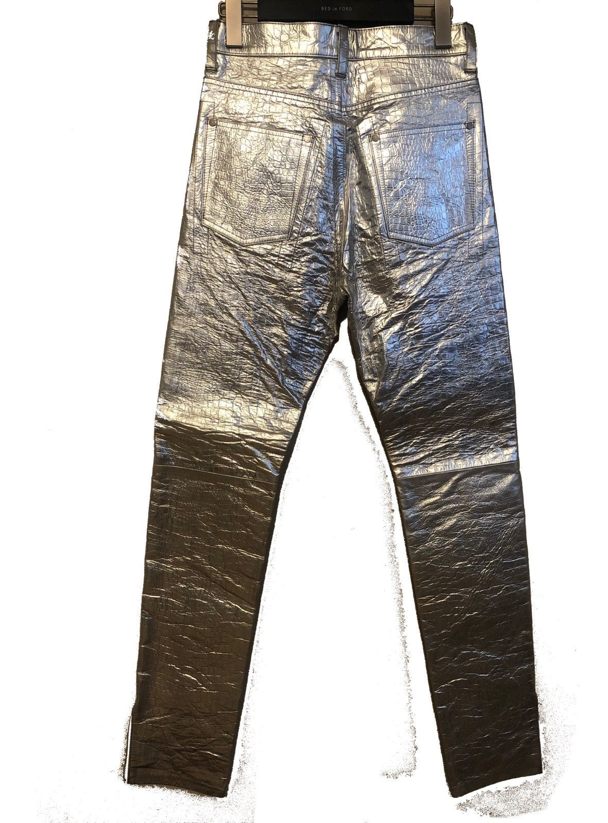 Takahiromiyashita The Soloist. SS17 Silver leather pants Size US 28 / EU 44 - 8 Thumbnail